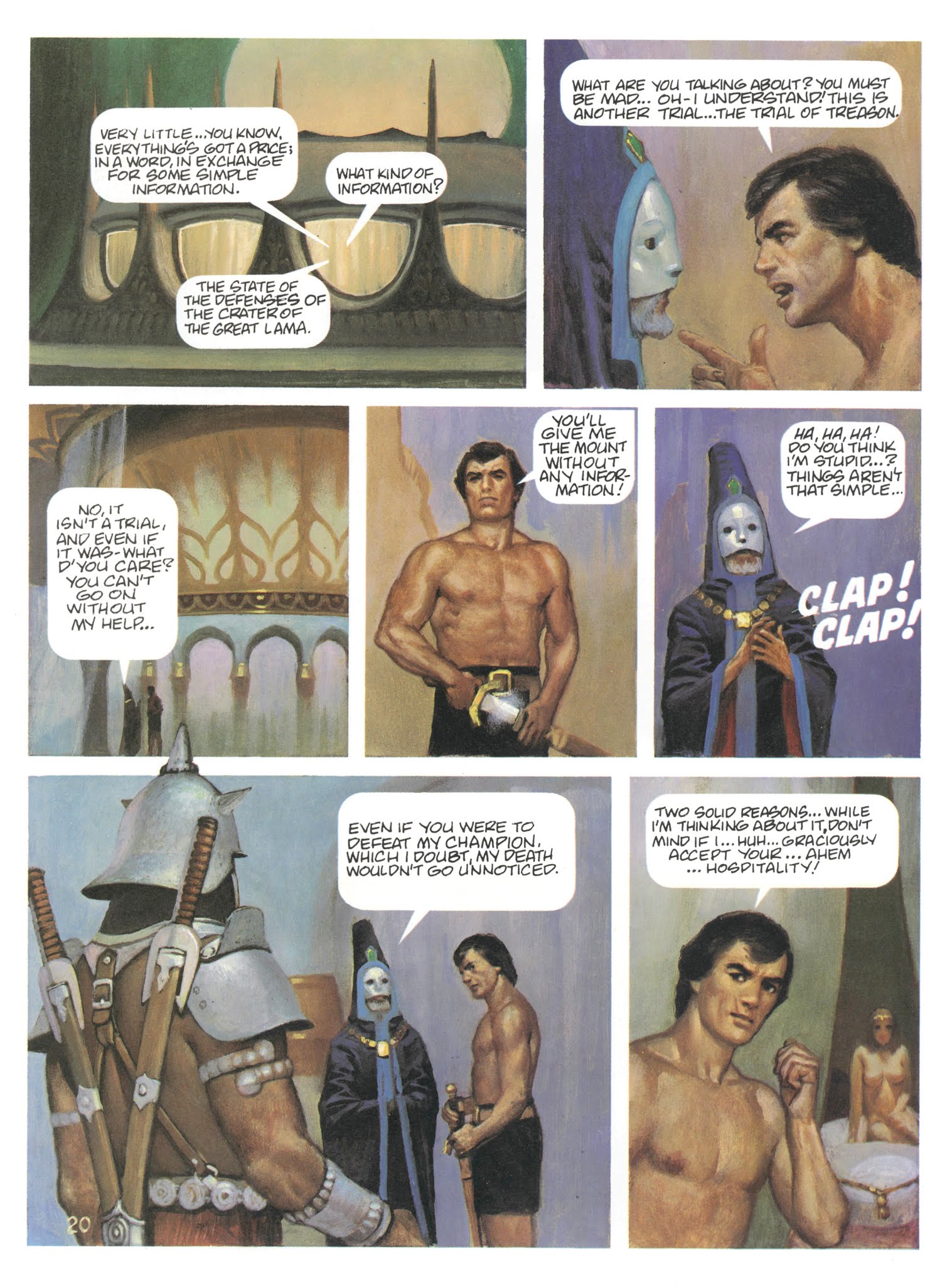 Read online The Mercenary comic -  Issue #2 - 22