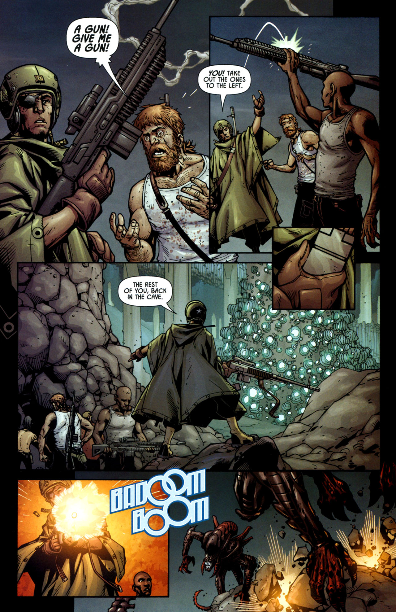 Read online Aliens (2009) comic -  Issue #3 - 9