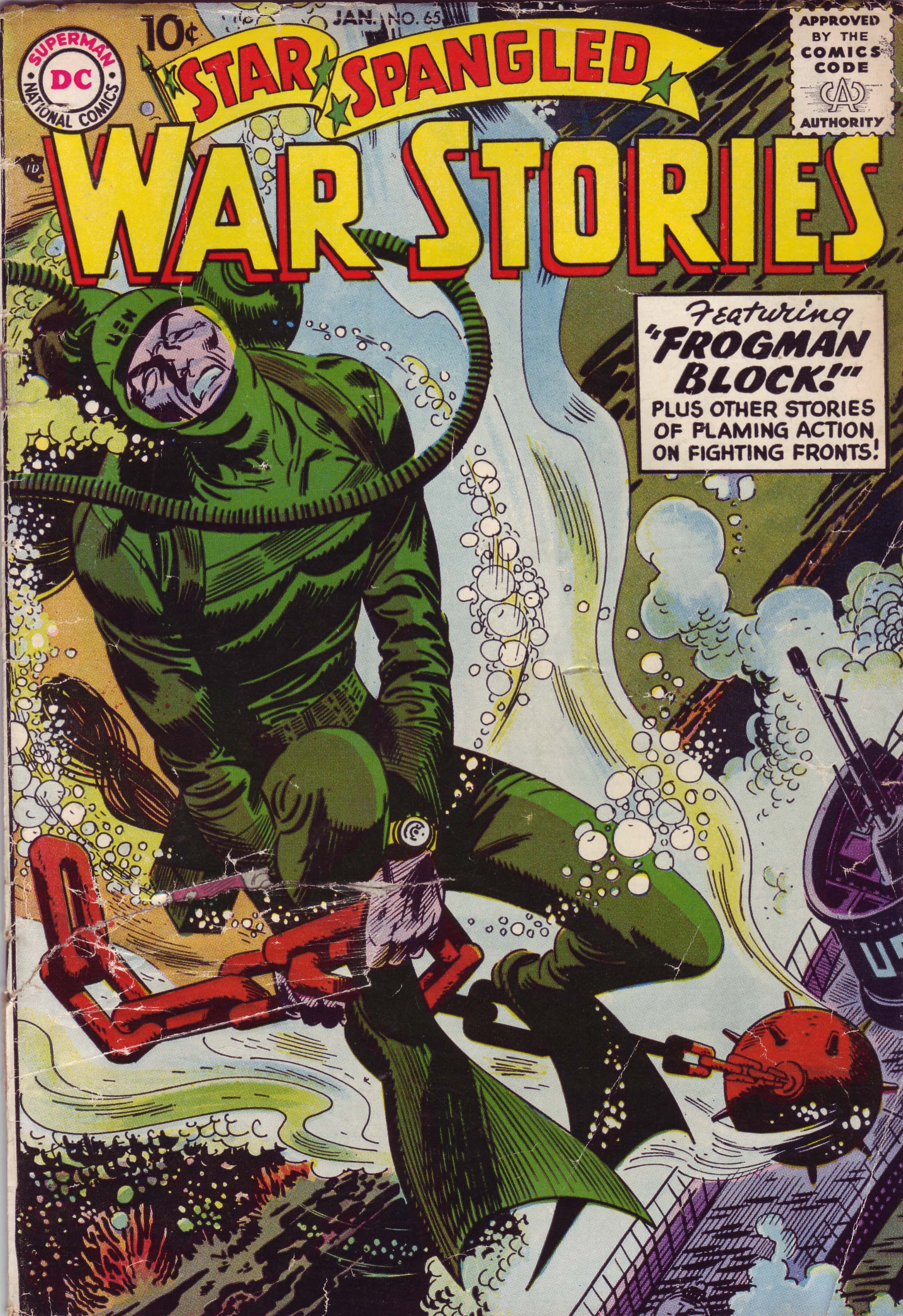 Read online Star Spangled War Stories (1952) comic -  Issue #65 - 1