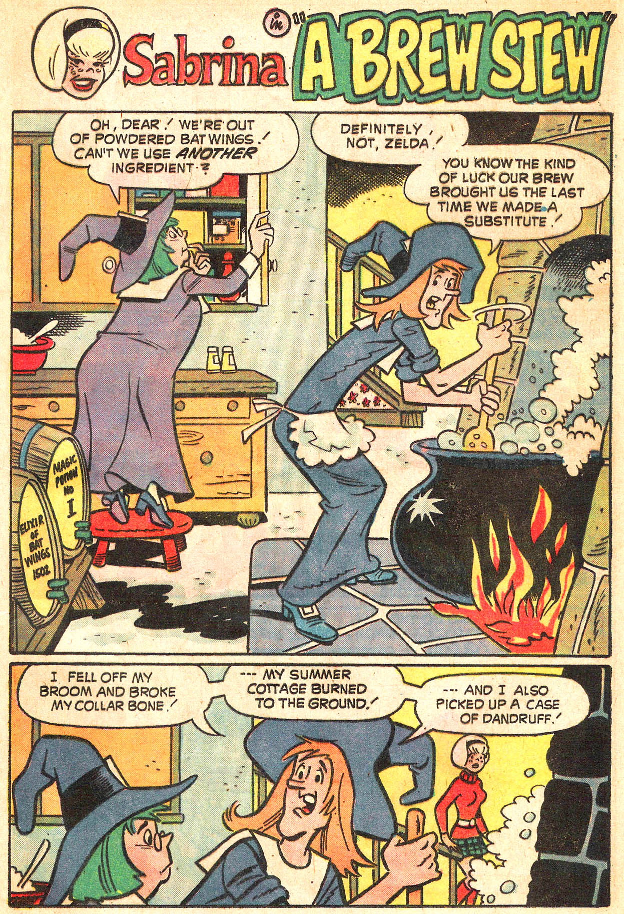 Read online Sabrina The Teenage Witch (1971) comic -  Issue #20 - 13
