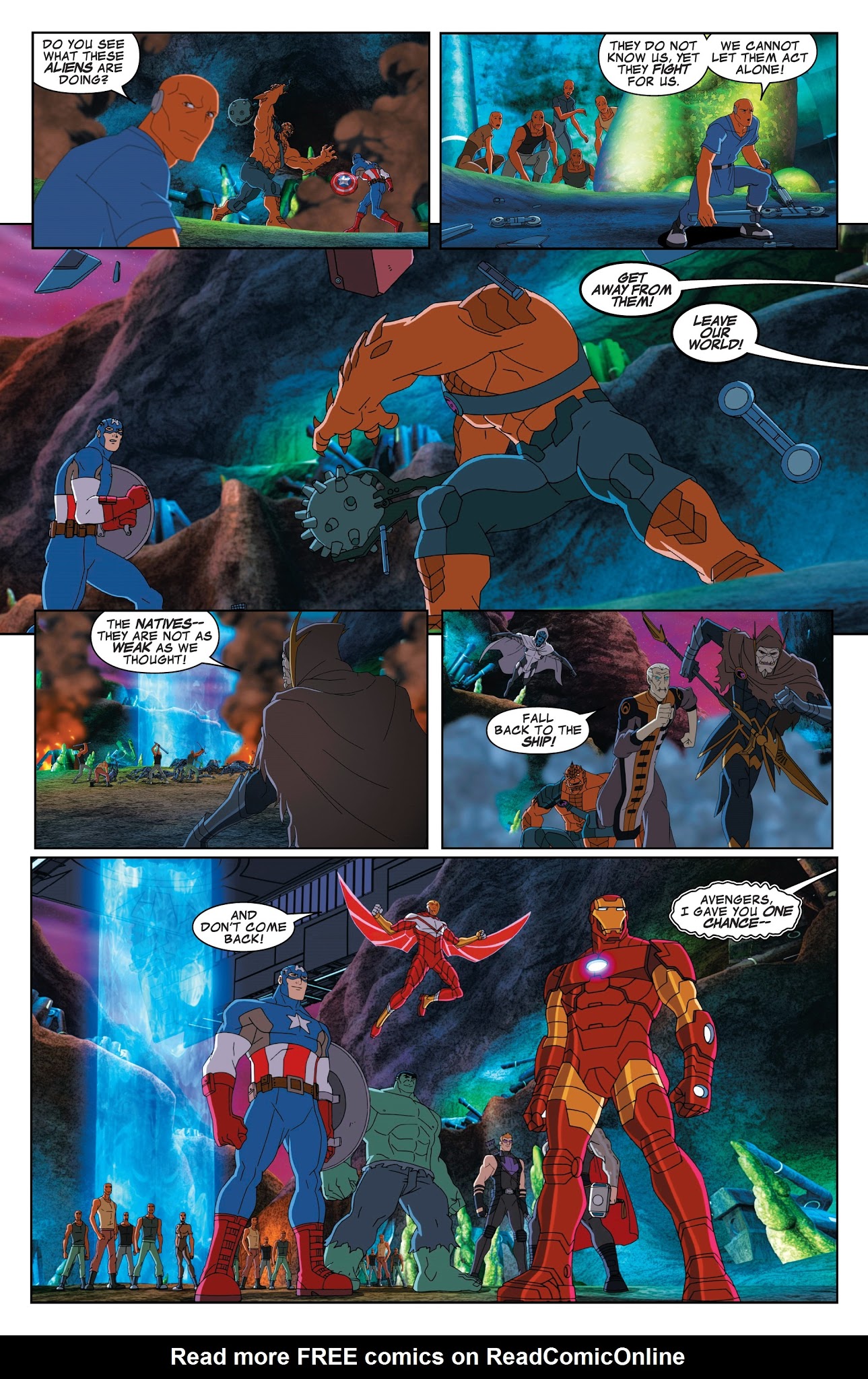 Read online Avengers vs. Thanos (2018) comic -  Issue # TPB - 105
