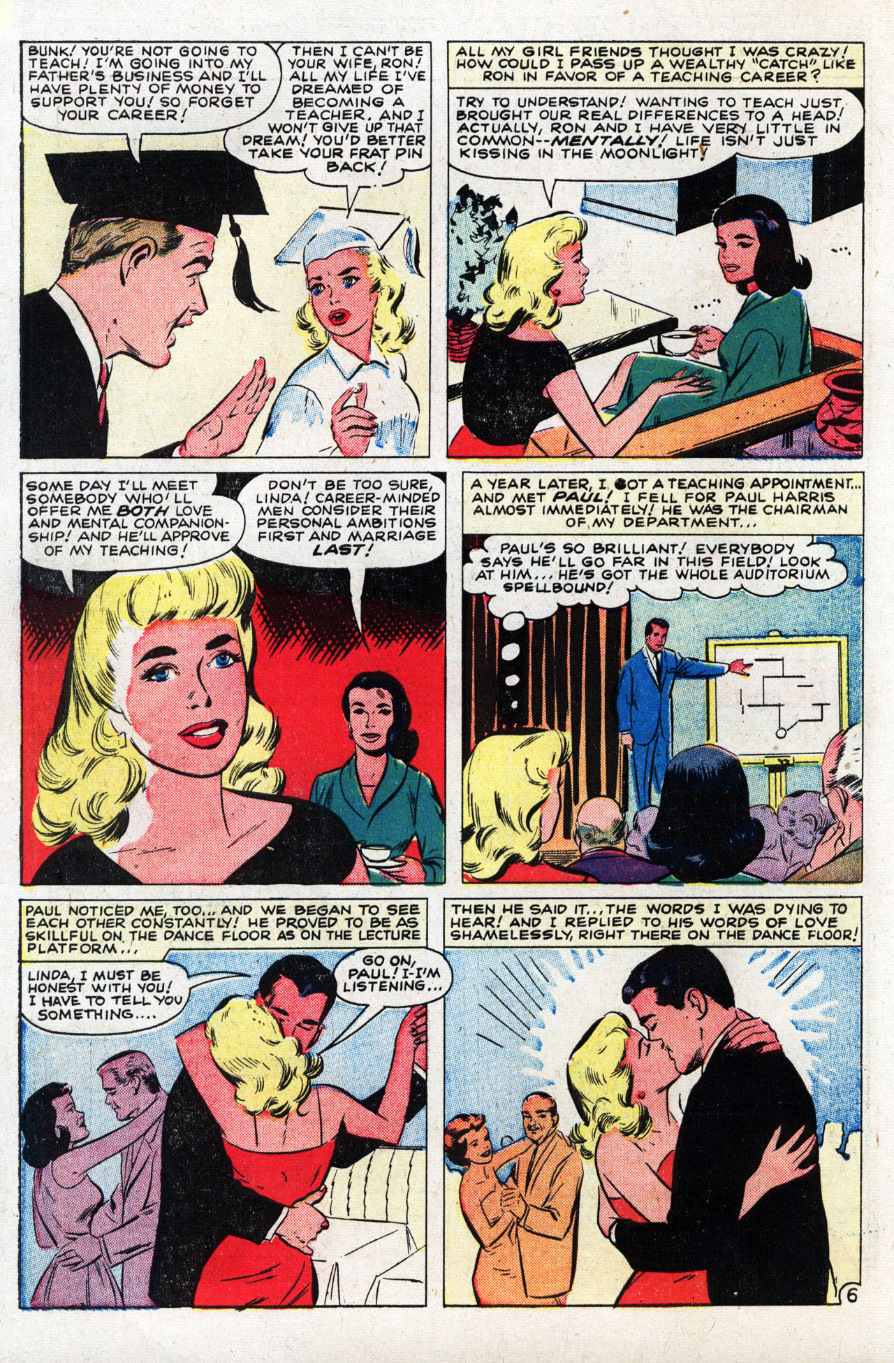 Read online Love Romances comic -  Issue #94 - 10