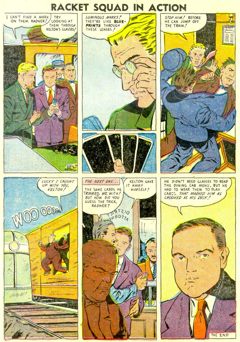 Read online Racket Squad in Action comic -  Issue #16 - 14