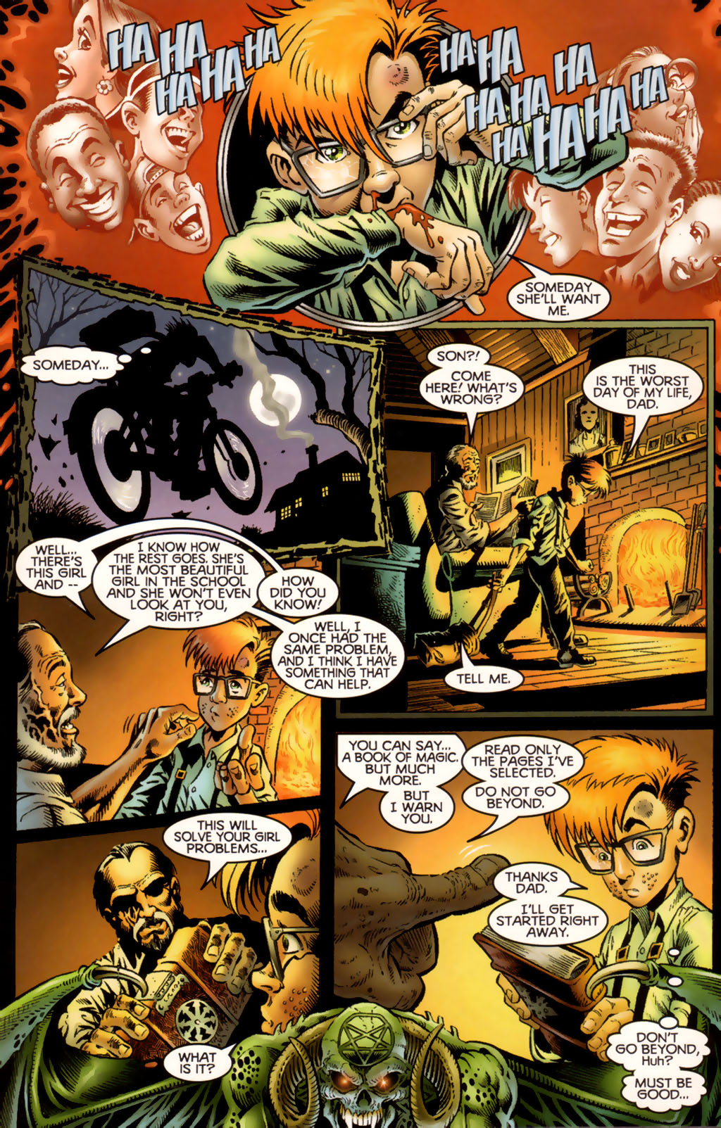 Read online Cryptic Writings of Megadeth comic -  Issue #3 - 18