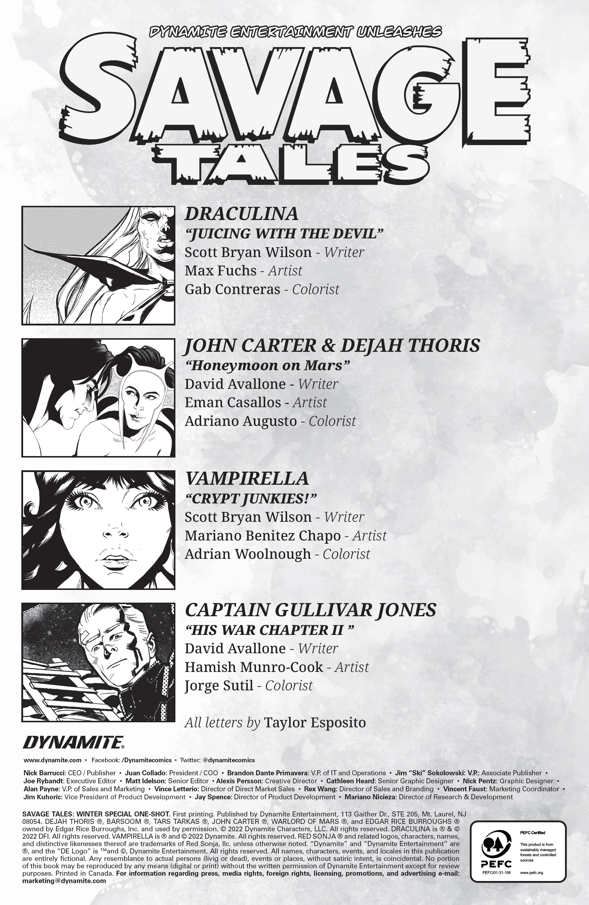 Read online Savage Tales Winter Special comic -  Issue # Full - 4
