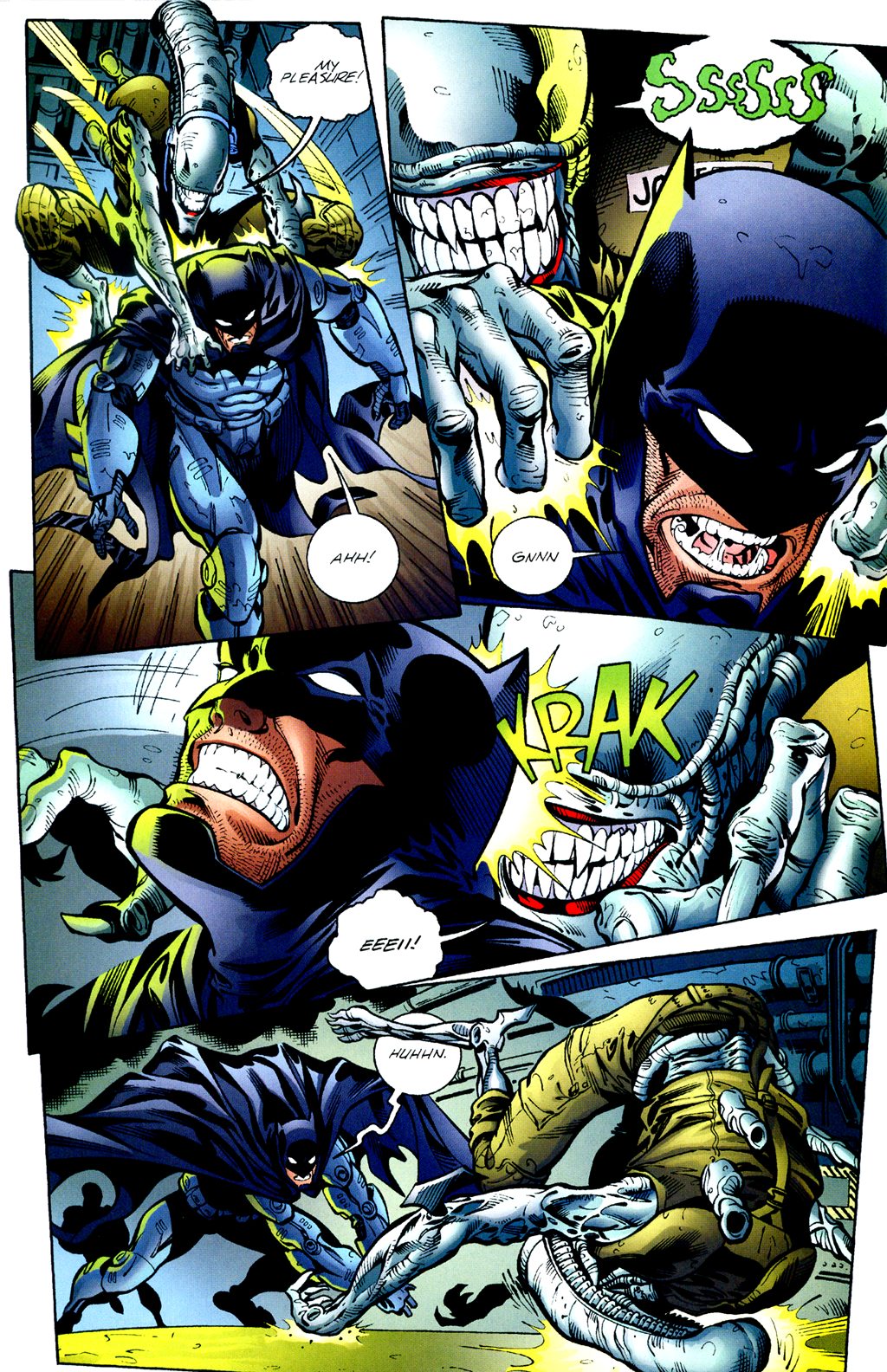 Read online Batman/Aliens II comic -  Issue #3 - 15