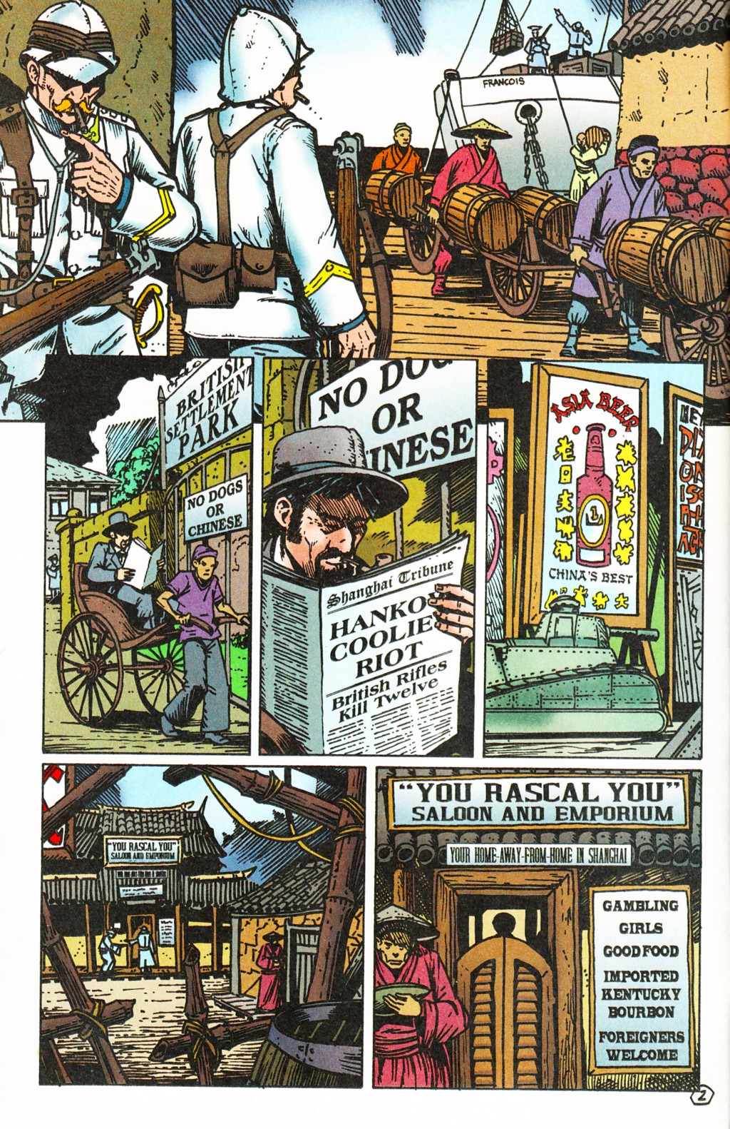 Read online Guns of the Dragon comic -  Issue #1 - 3