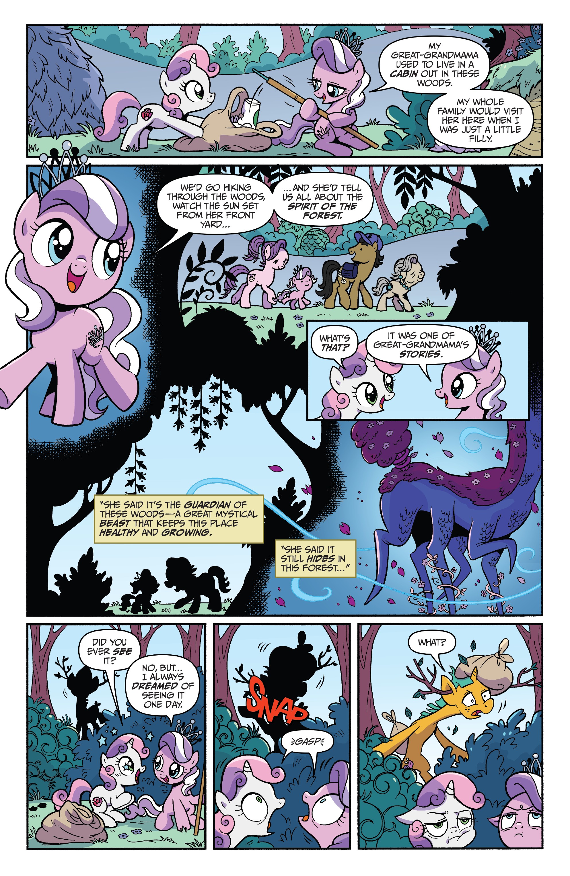 Read online My Little Pony: Spirit of the Forest comic -  Issue #1 - 8