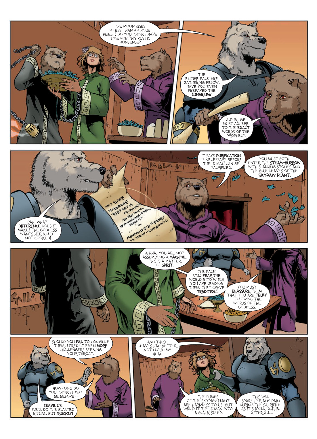 Read online Age of the Wolf comic -  Issue # TPB - 141