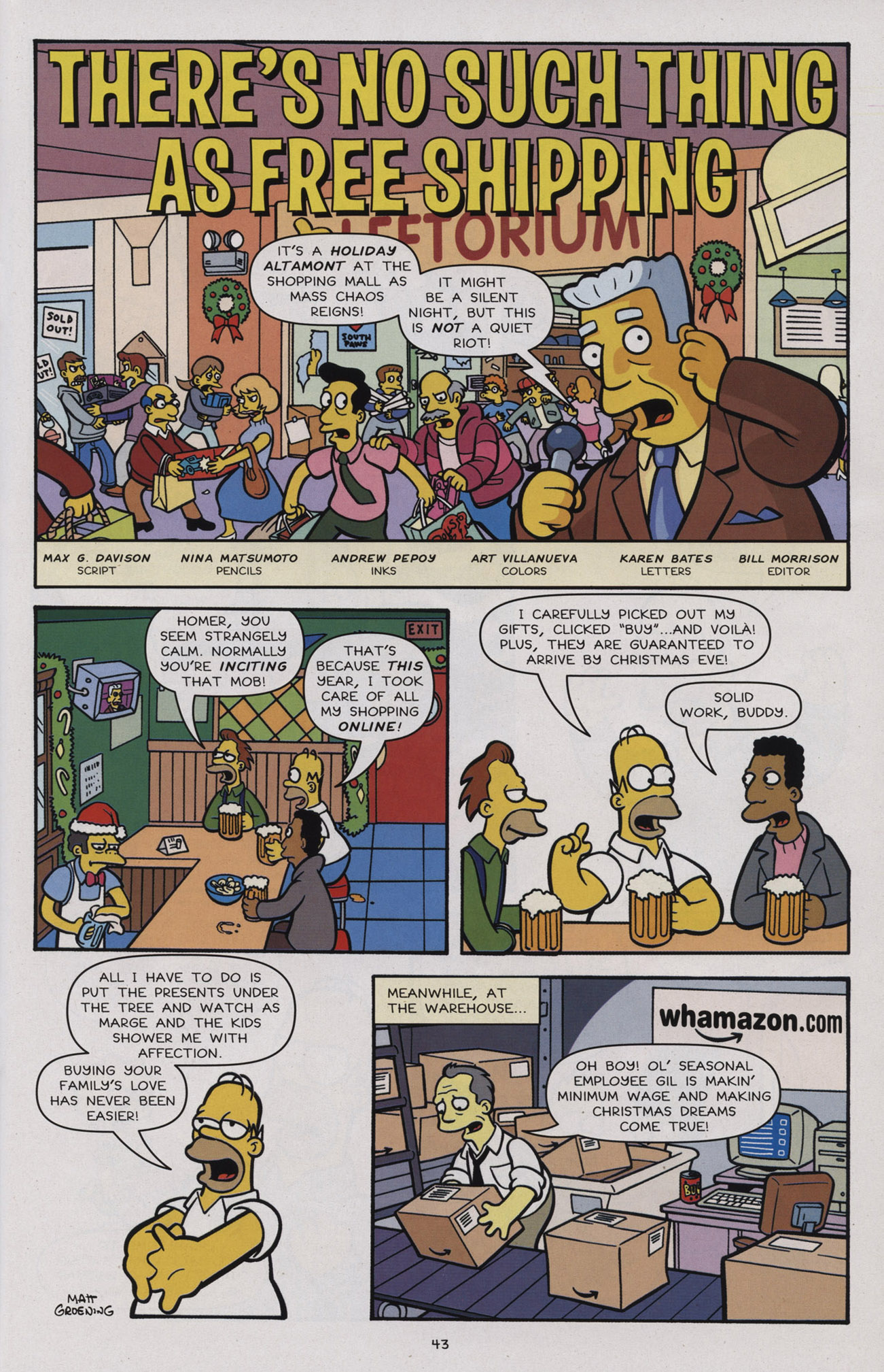 Read online The Simpsons Winter Wingding comic -  Issue #6 - 45