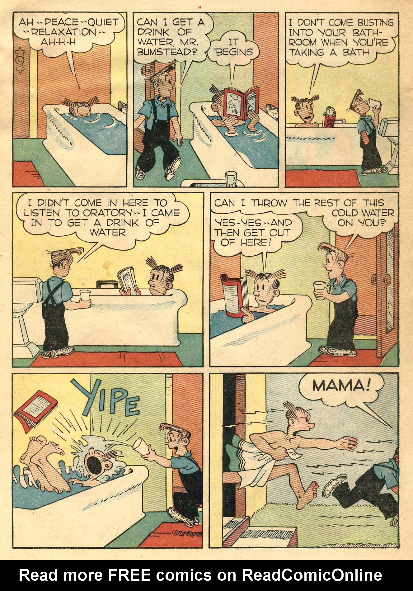 Read online Blondie Comics (1947) comic -  Issue #1 - 13