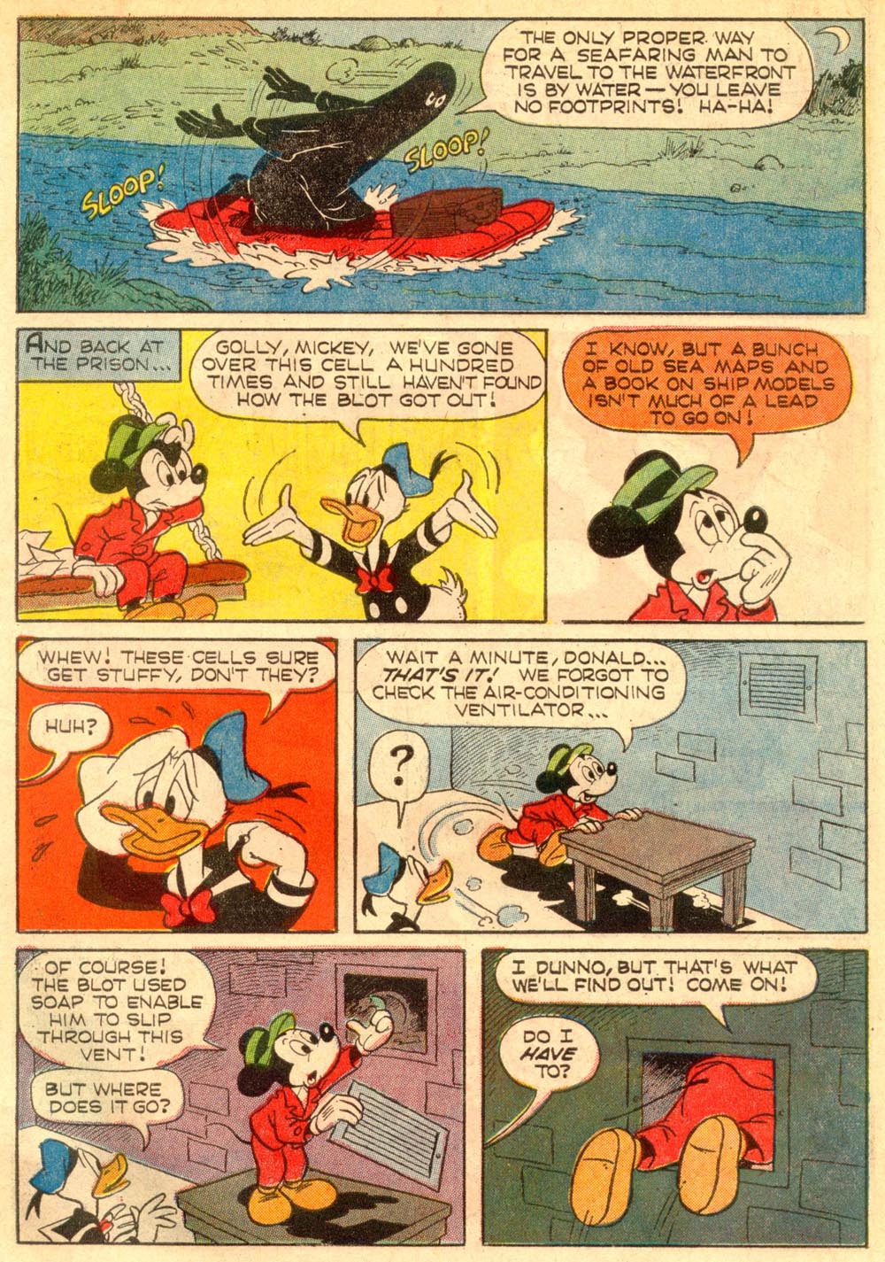 Read online Walt Disney's The Phantom Blot comic -  Issue #6 - 7