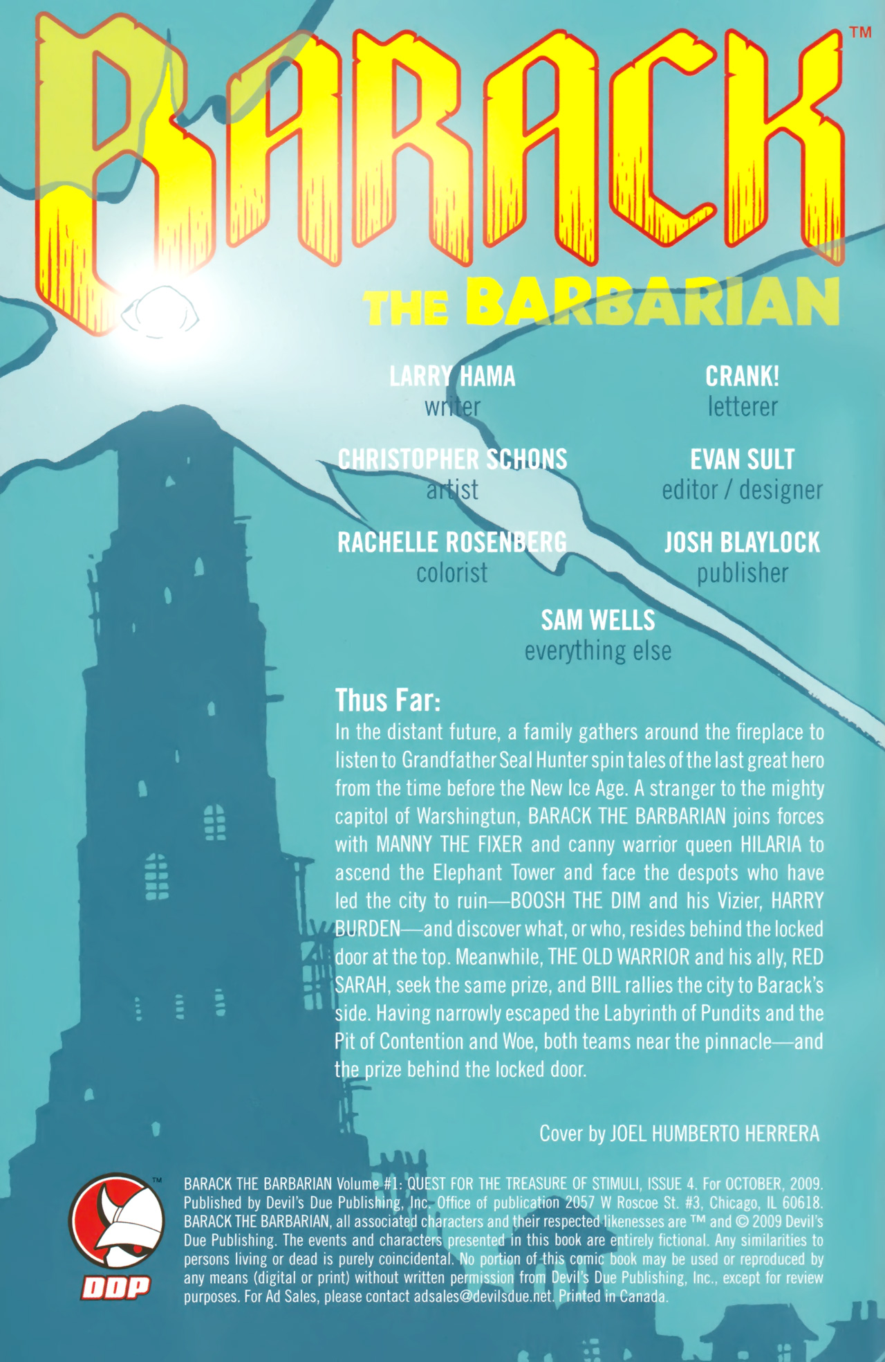 Read online Barack the Barbarian comic -  Issue #4 - 2