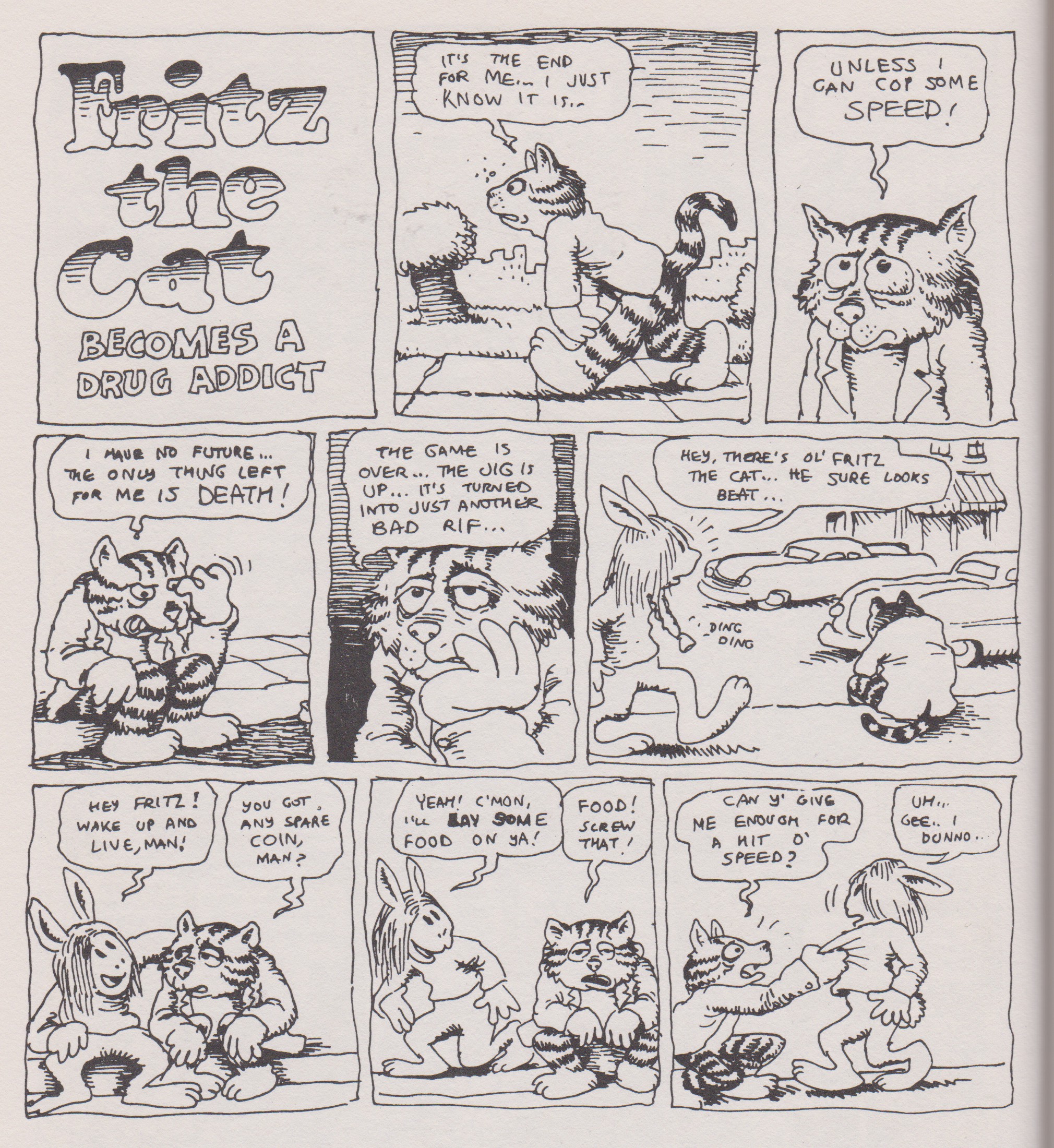 Read online The Complete Fritz the Cat comic -  Issue # Full (Part 2) - 77