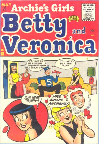 Archie's Girls Betty and Veronica 18 Page 1