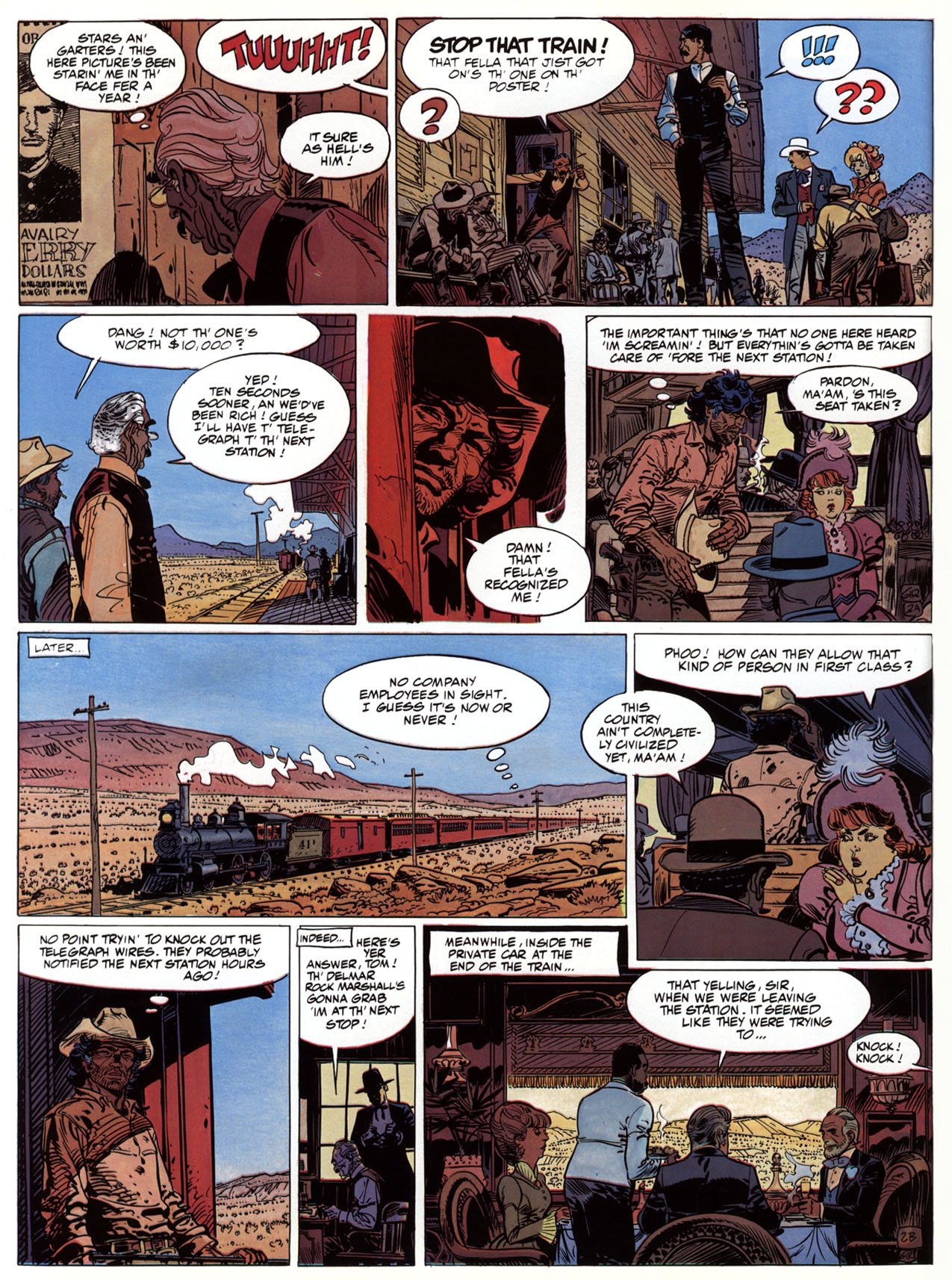 Read online Epic Graphic Novel: Blueberry comic -  Issue #5 - 54