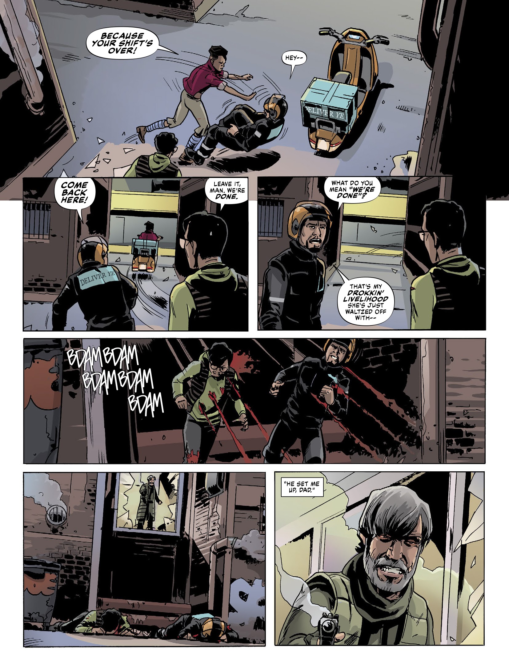 Read online Judge Dredd Megazine (Vol. 5) comic -  Issue #435 - 21