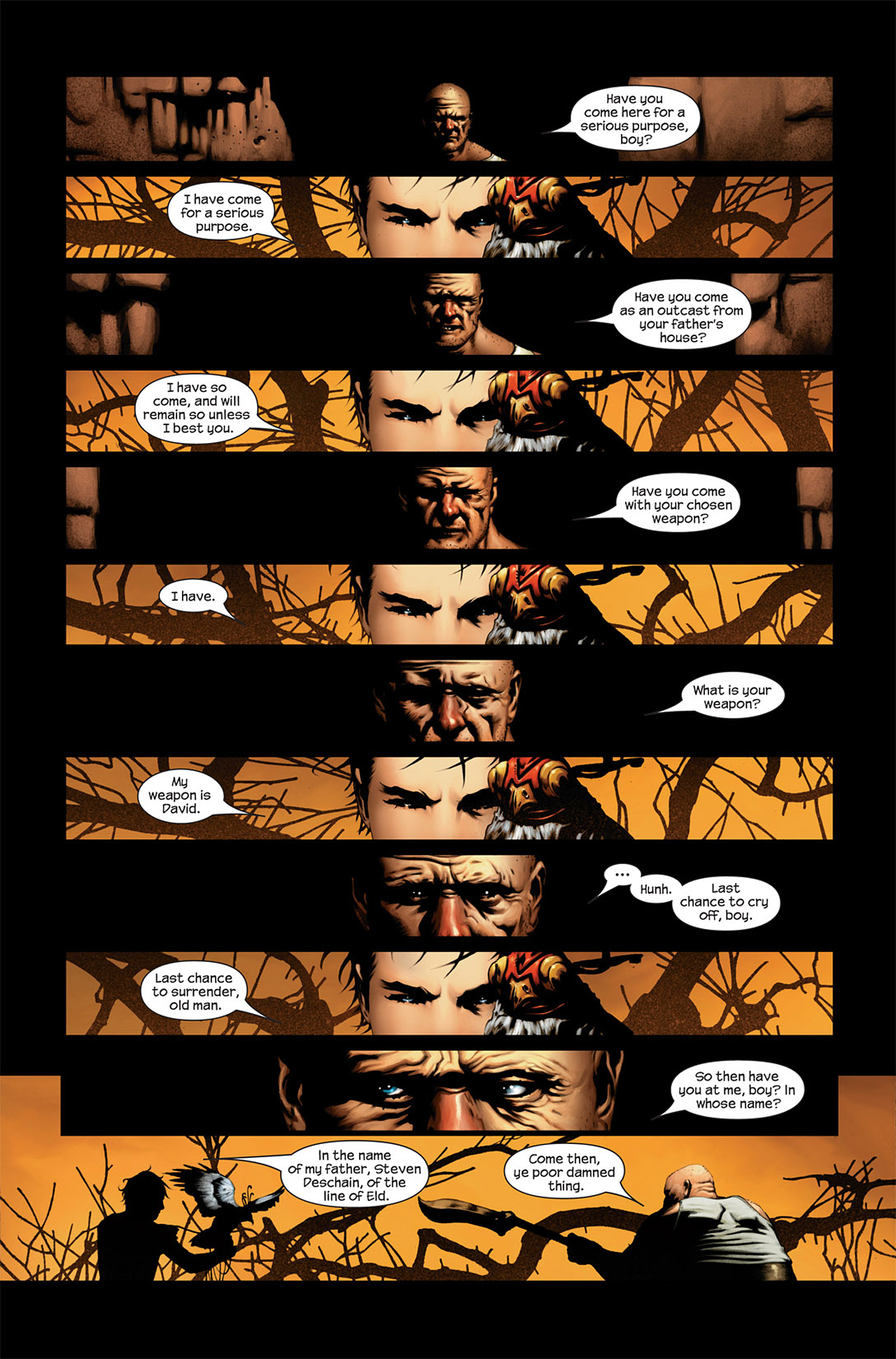 Read online Dark Tower: The Gunslinger Born comic -  Issue #1 - 18