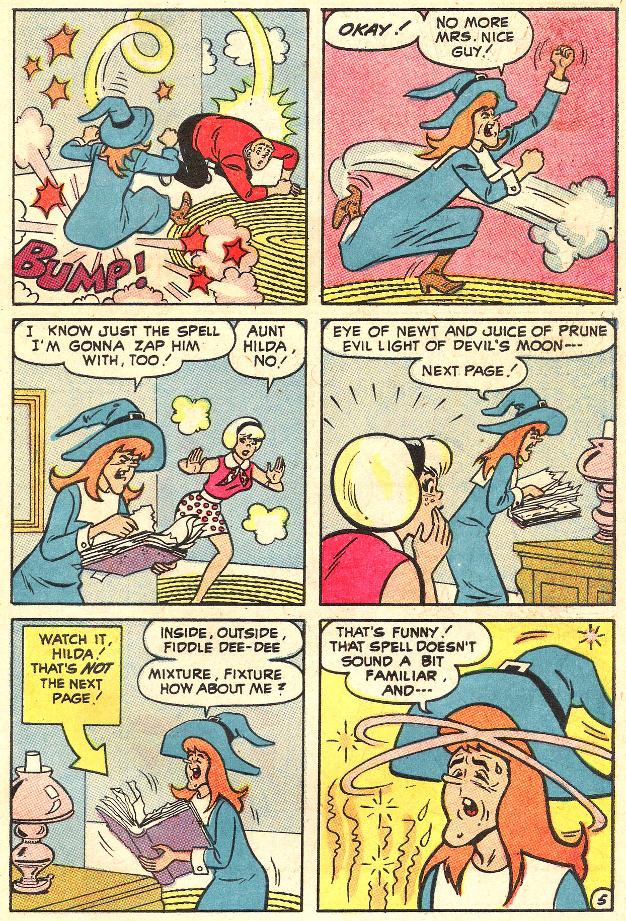 Read online Sabrina The Teenage Witch (1971) comic -  Issue #3 - 21
