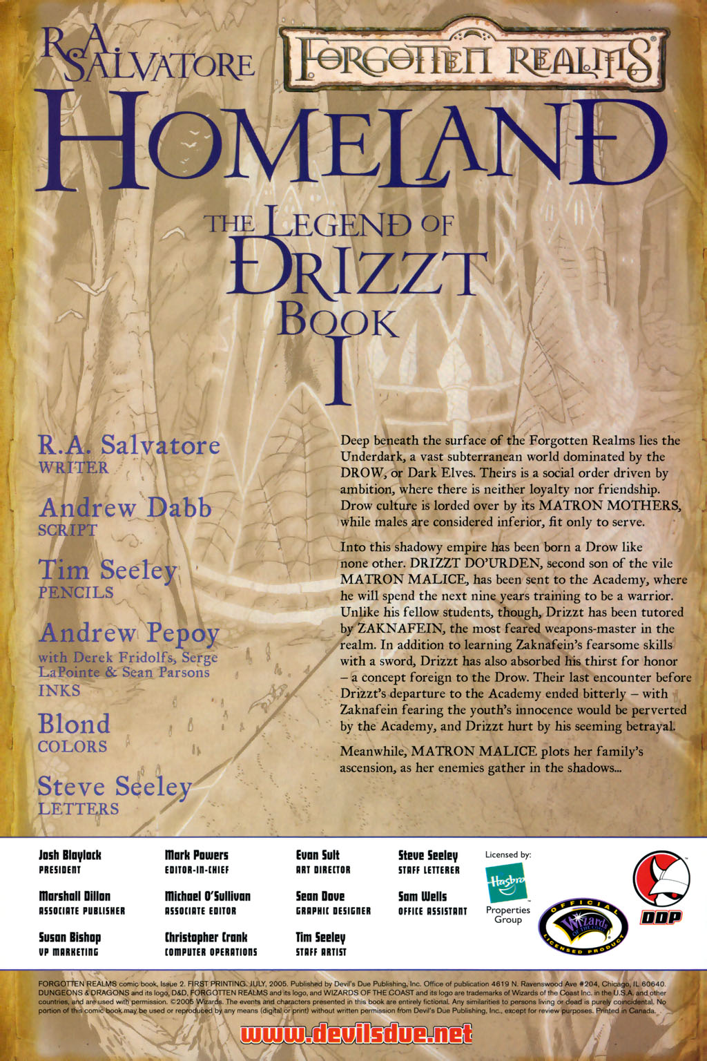 Read online Forgotten Realms (2005) comic -  Issue #2 - 2