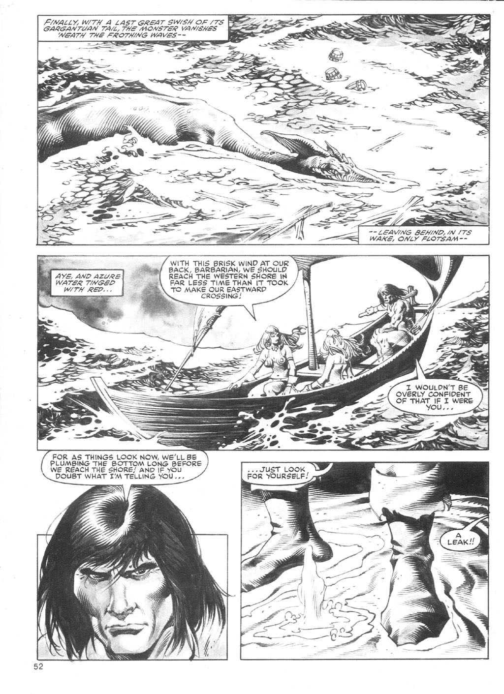 Read online The Savage Sword Of Conan comic -  Issue #88 - 52