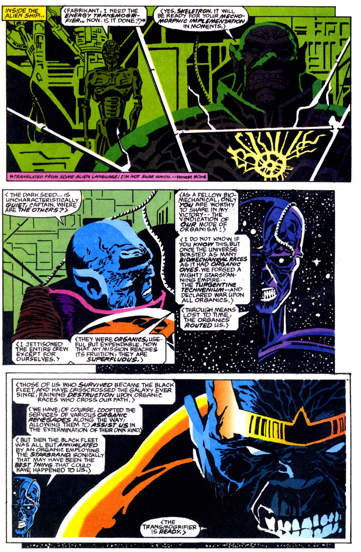 Read online Starblast comic -  Issue #4 - 7