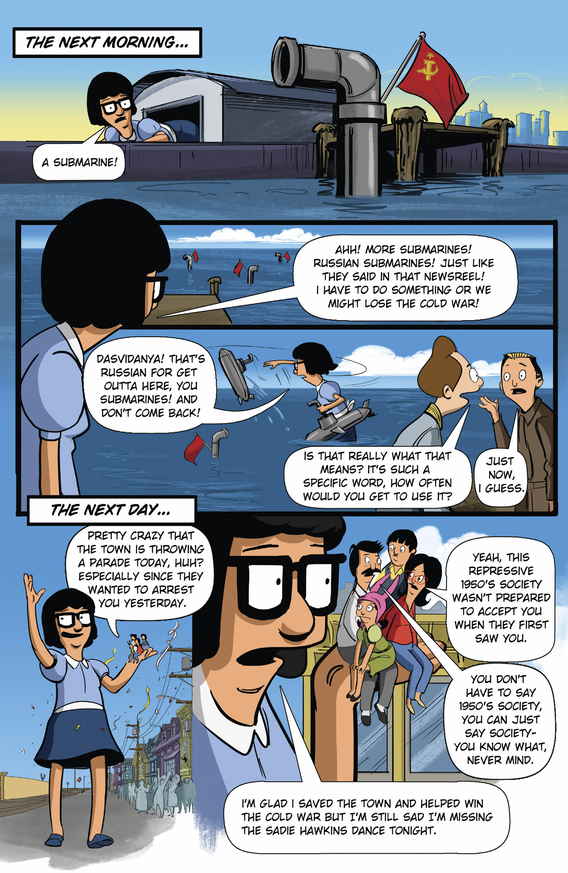 Read online Bob's Burgers (2015) comic -  Issue #10 - 11