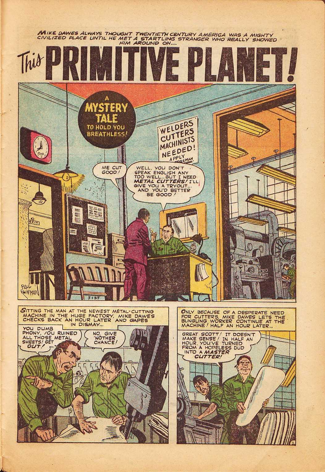 Read online Mystery Tales comic -  Issue #41 - 30