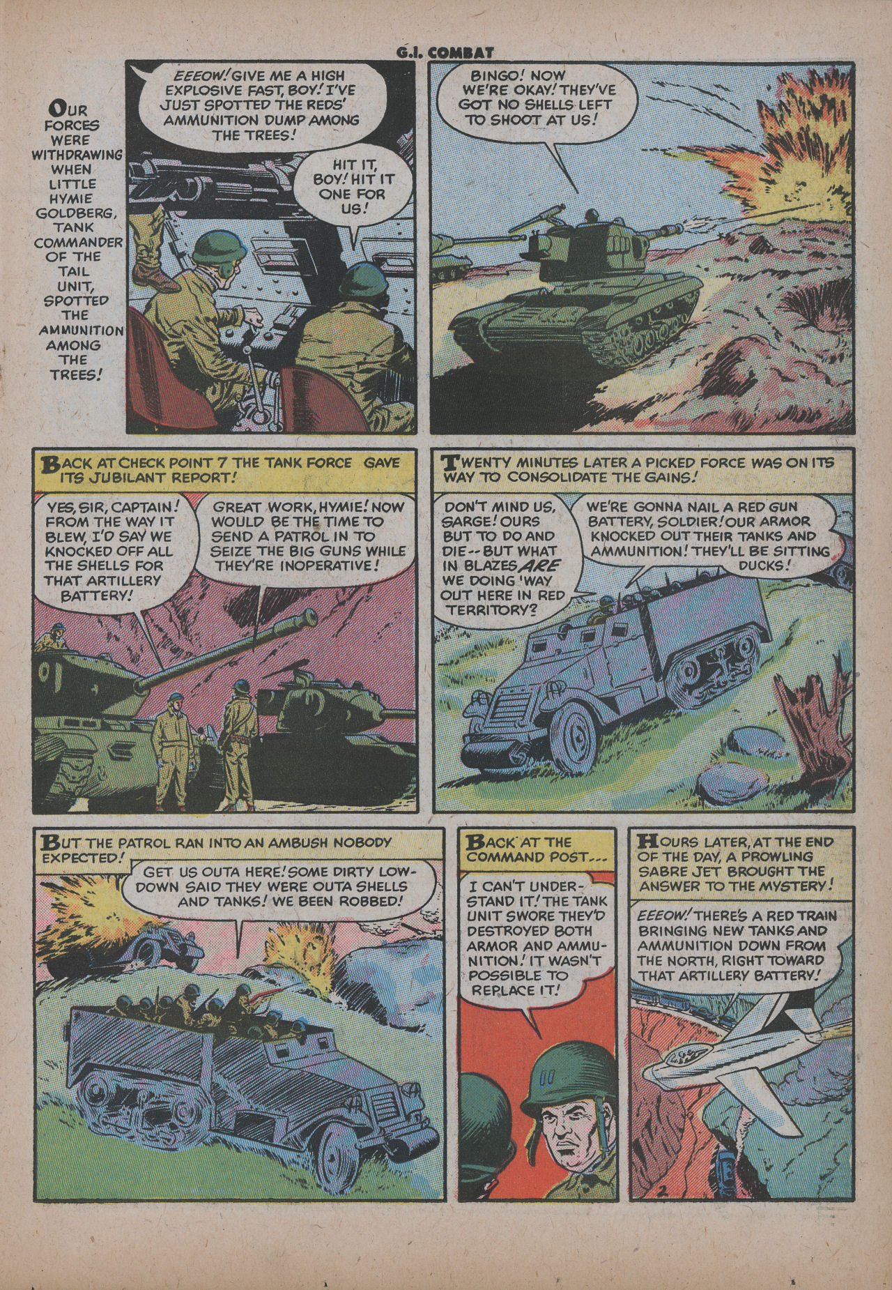 Read online G.I. Combat (1952) comic -  Issue #34 - 19