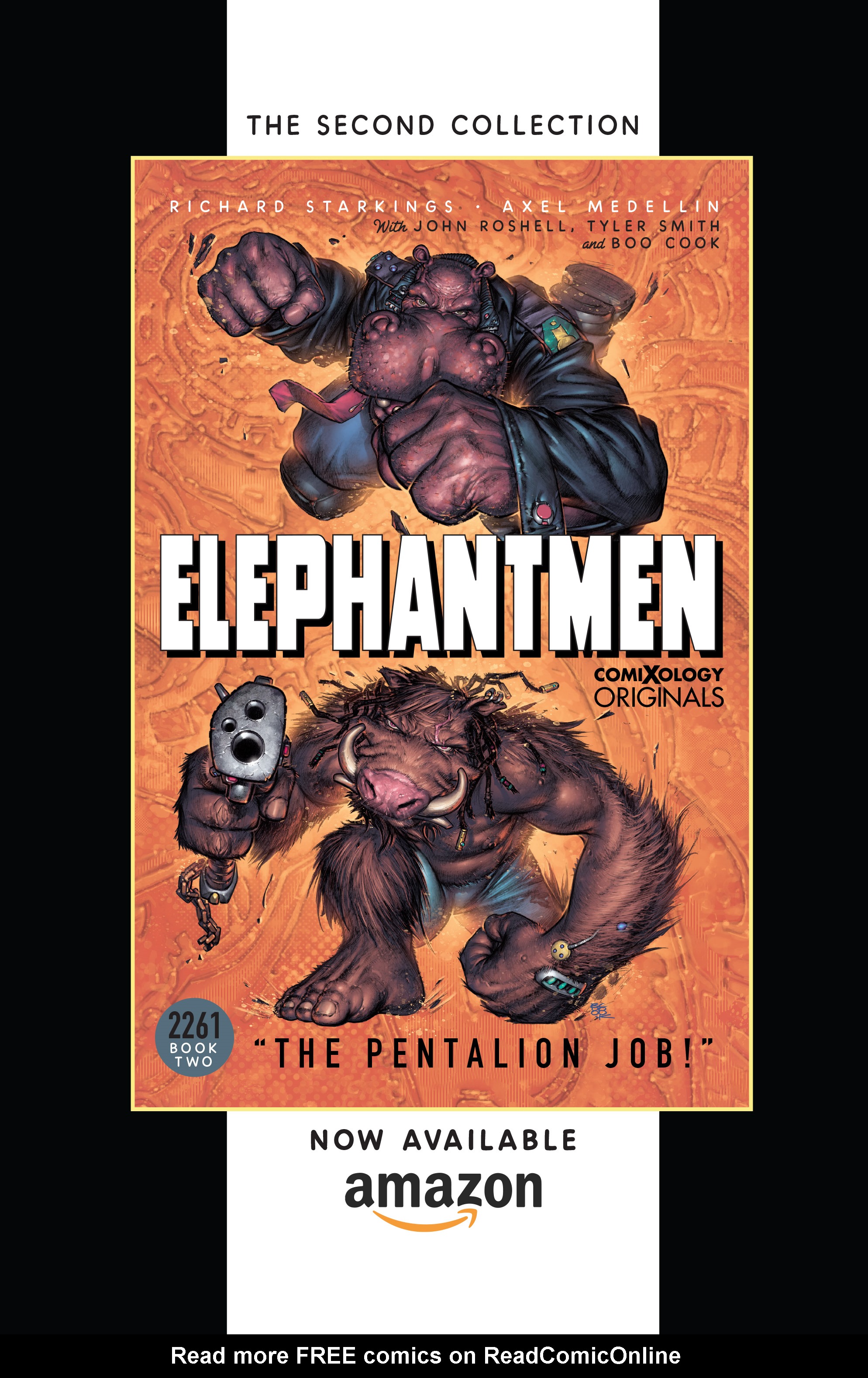 Read online Elephantmen: Theo Laroux Meets the Elephantmen comic -  Issue #4 - 26