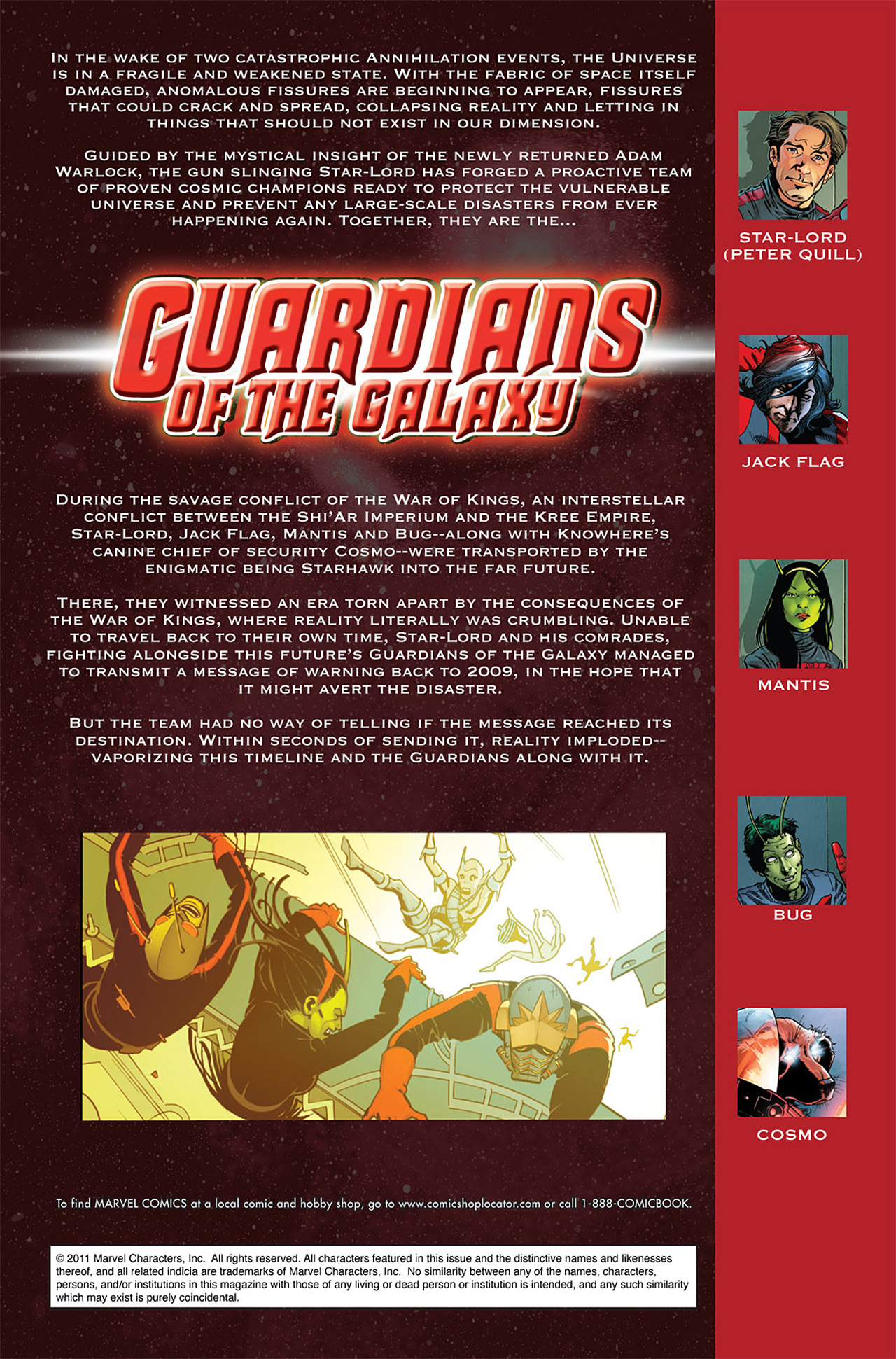 Read online Guardians of the Galaxy (2008) comic -  Issue #18 - 2