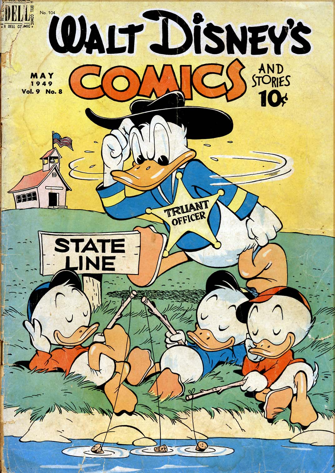 Read online Walt Disney's Comics and Stories comic -  Issue #104 - 1