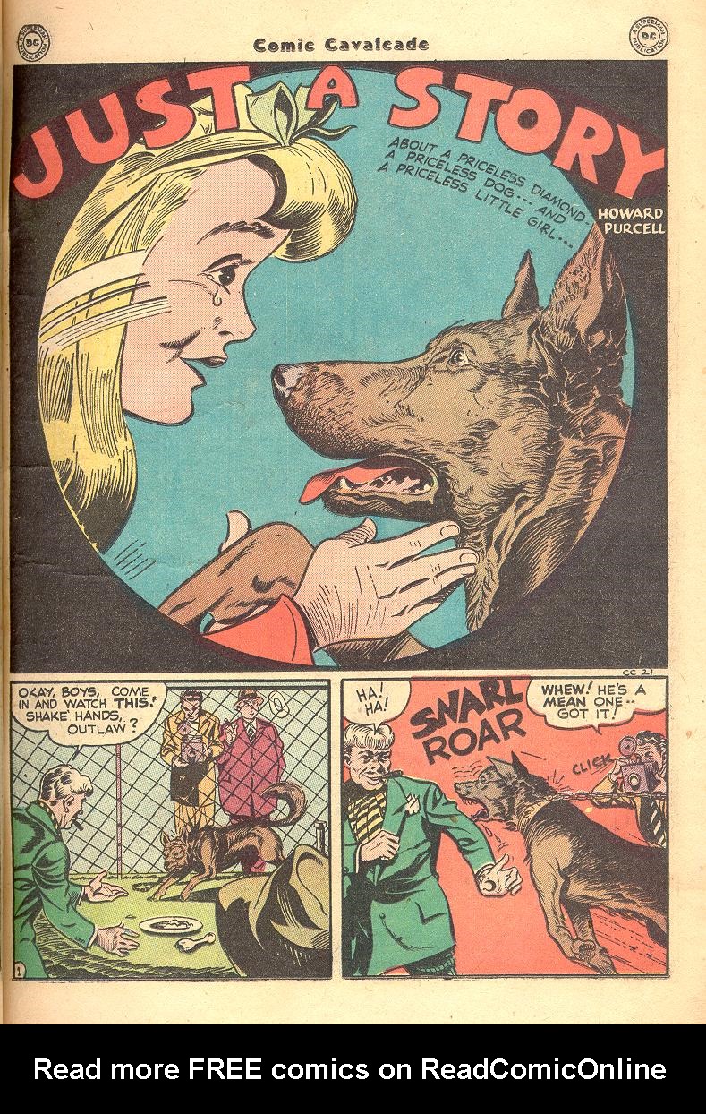 Read online Comic Cavalcade comic -  Issue #20 - 21