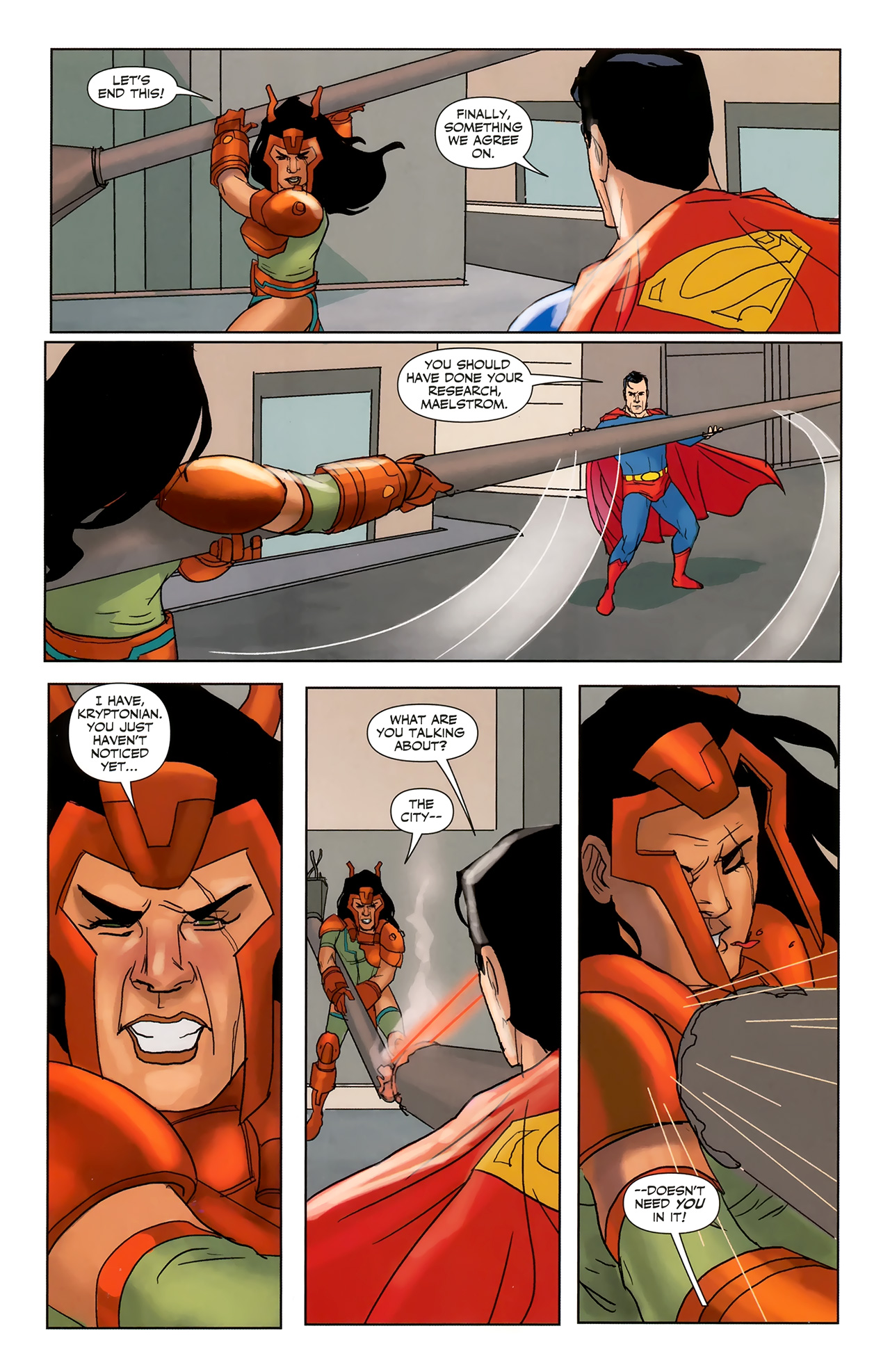 Read online Superman/Supergirl: Maelstrom comic -  Issue #5 - 11