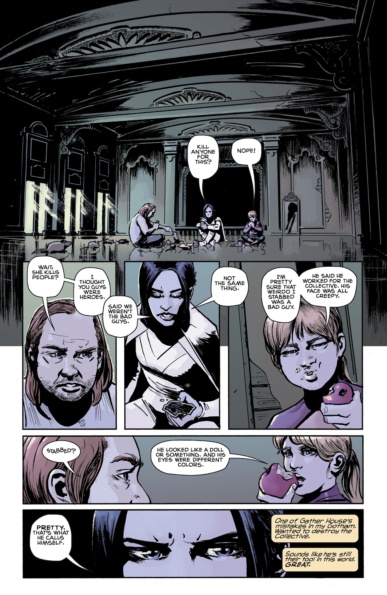 Read online Mother Panic: Gotham A.D. comic -  Issue #1 - 16