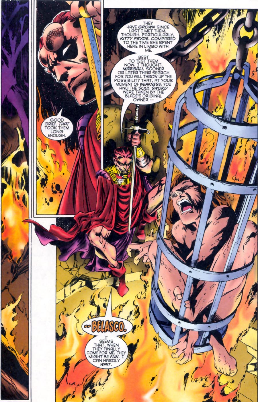 Read online Excalibur (1988) comic -  Issue #103 - 21