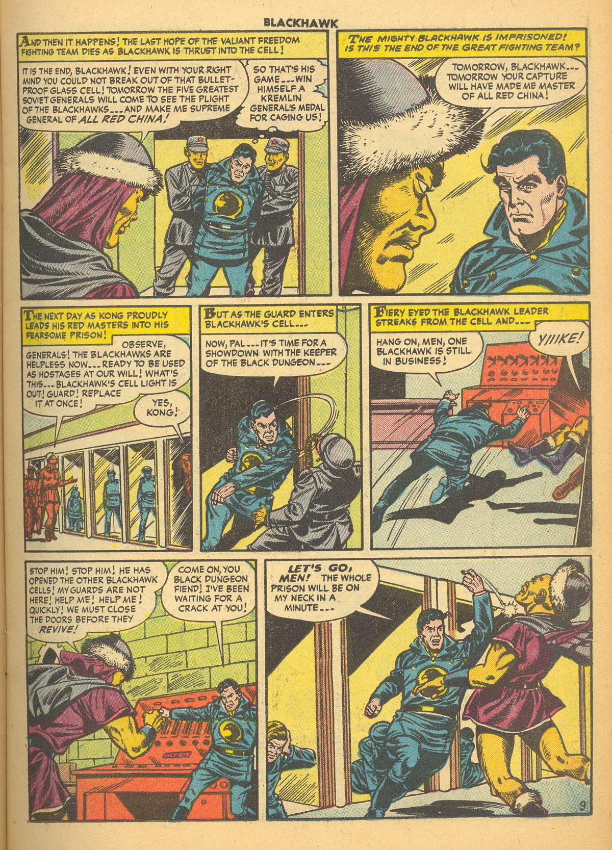 Read online Blackhawk (1957) comic -  Issue #92 - 11