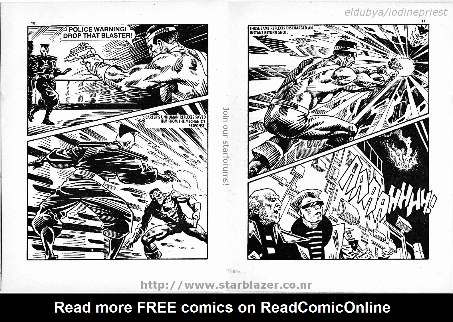 Read online Starblazer comic -  Issue #260 - 7