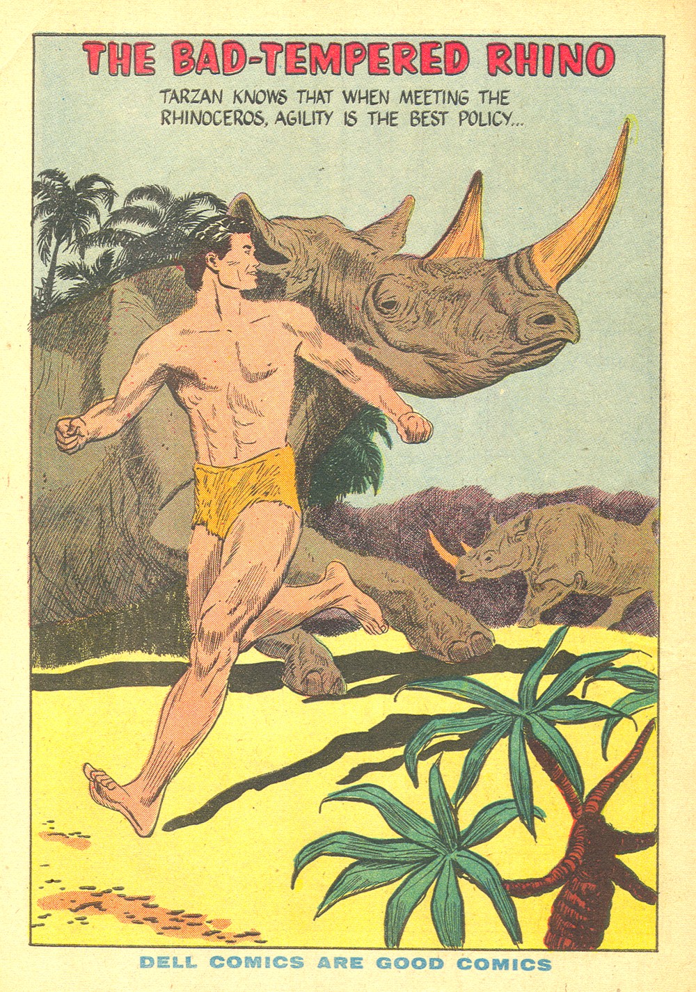 Read online Tarzan (1948) comic -  Issue #67 - 34