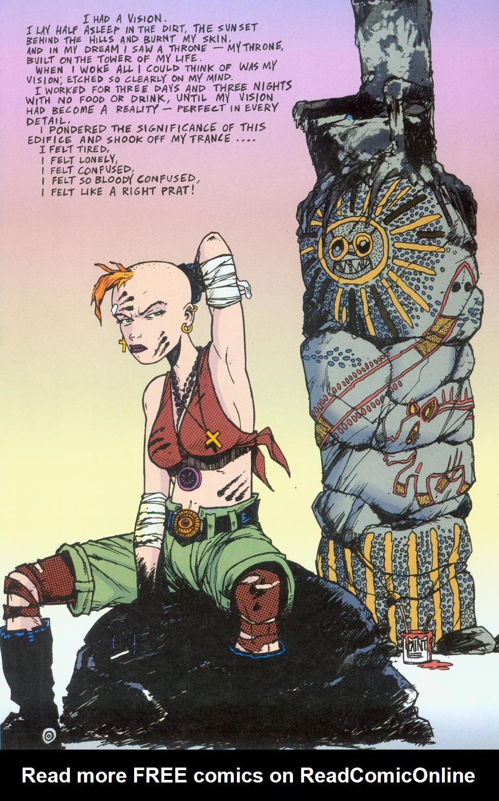 Read online Hewlett and Martin's Tank Girl comic -  Issue # TPB - 77