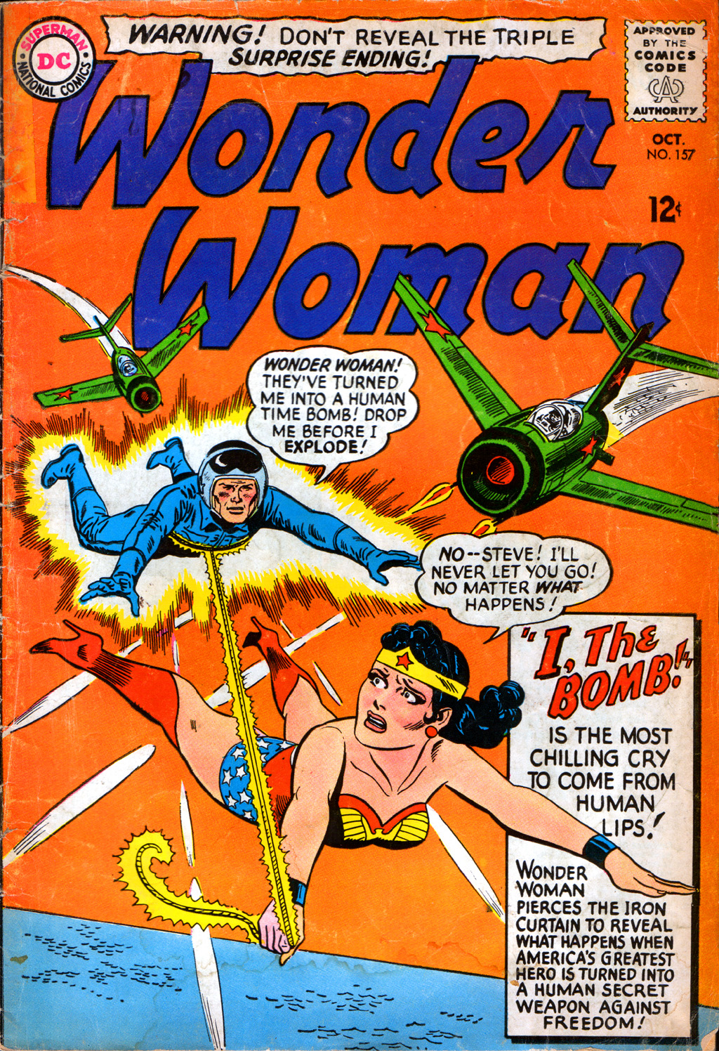 Read online Wonder Woman (1942) comic -  Issue #157 - 1