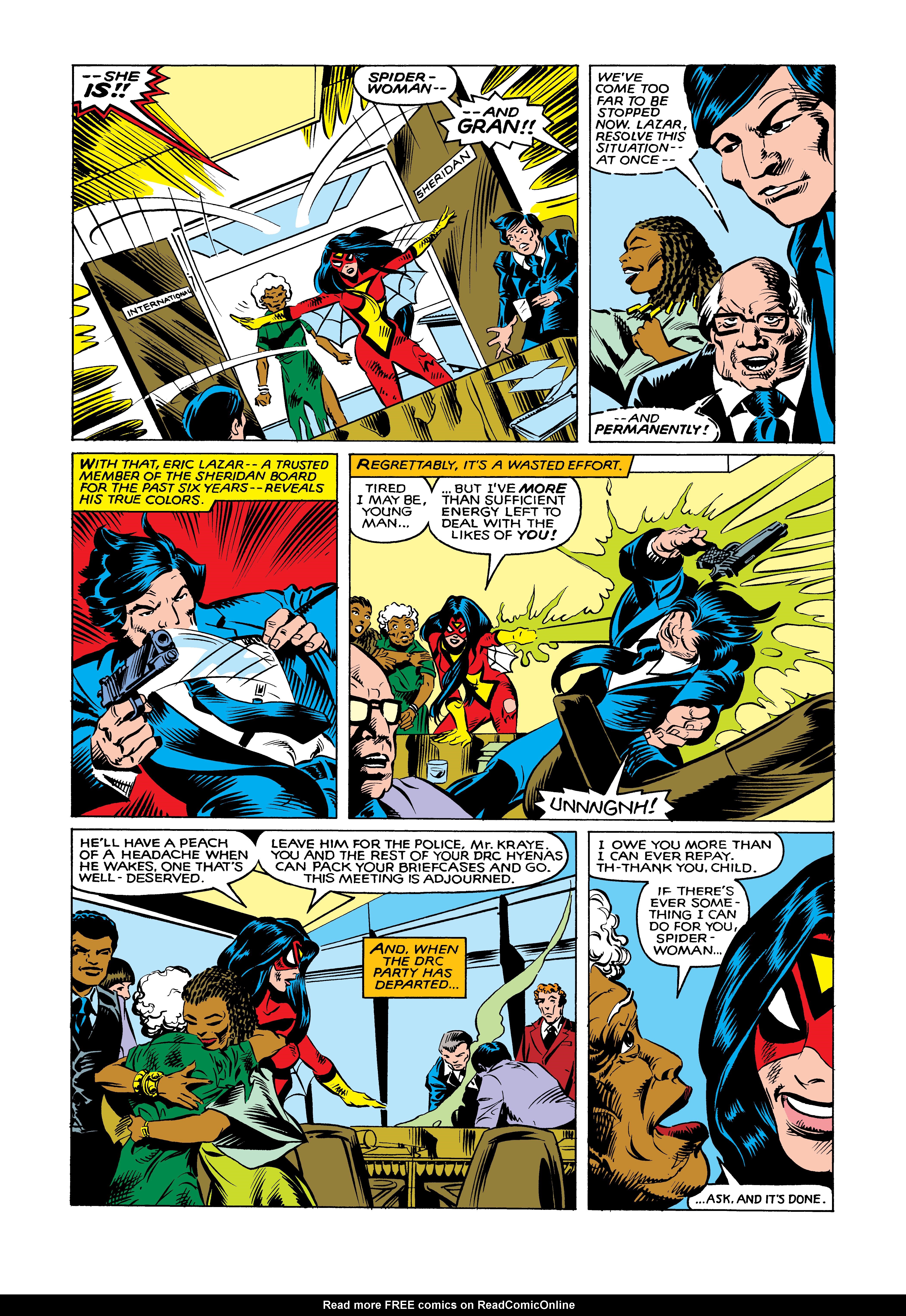 Read online Marvel Masterworks: Spider-Woman comic -  Issue # TPB 3 (Part 2) - 87