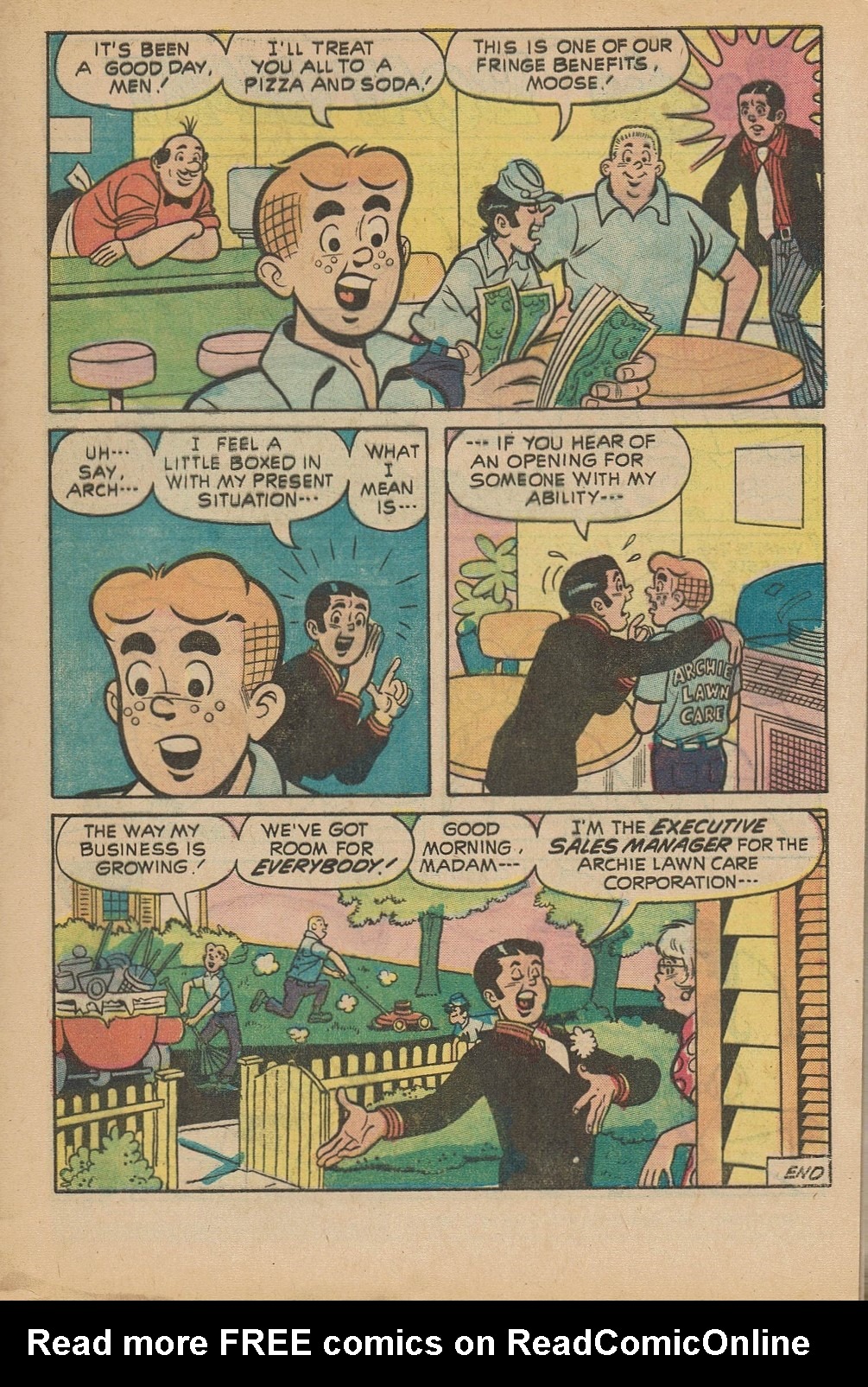 Read online Reggie and Me (1966) comic -  Issue #57 - 21