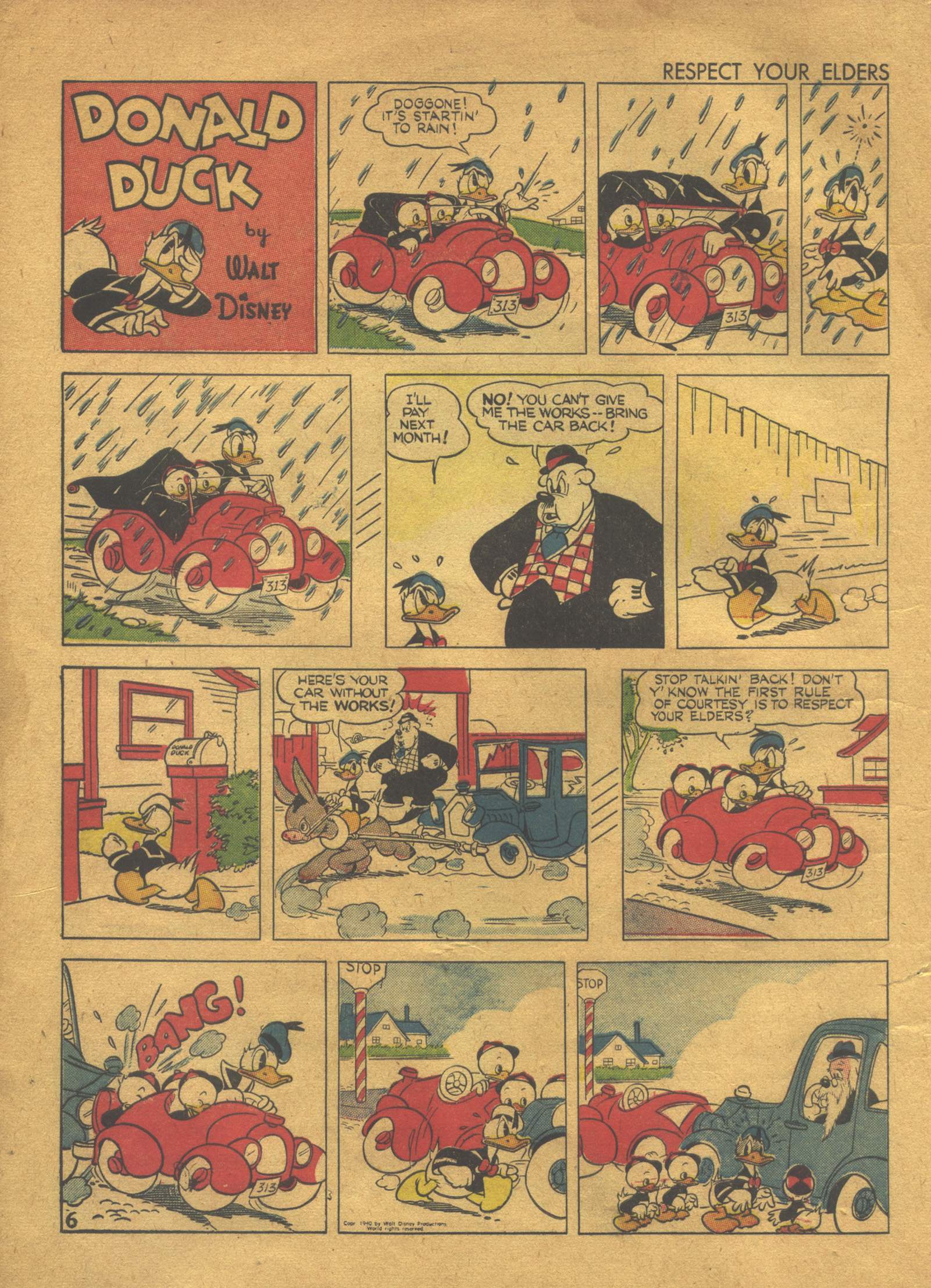 Read online Walt Disney's Comics and Stories comic -  Issue #22 - 8