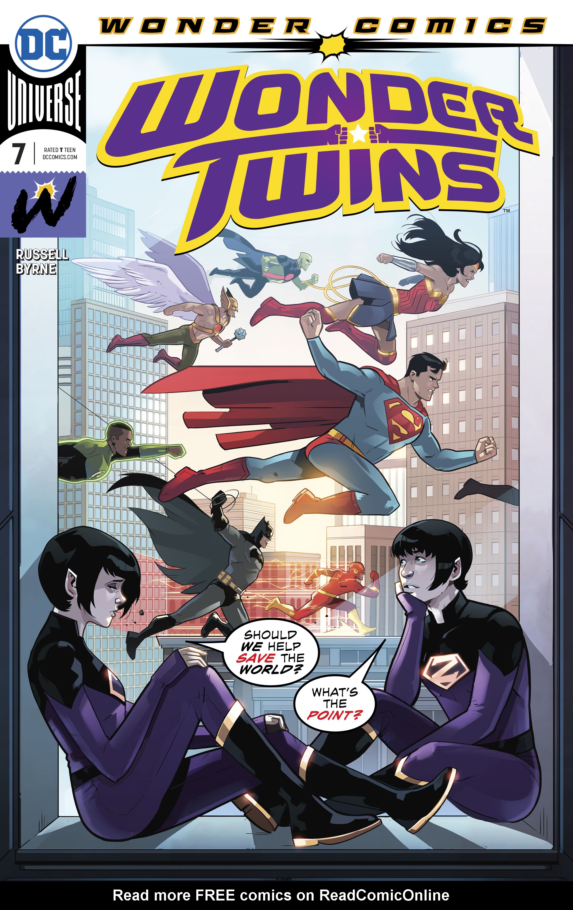 Read online Wonder Twins comic -  Issue #7 - 1