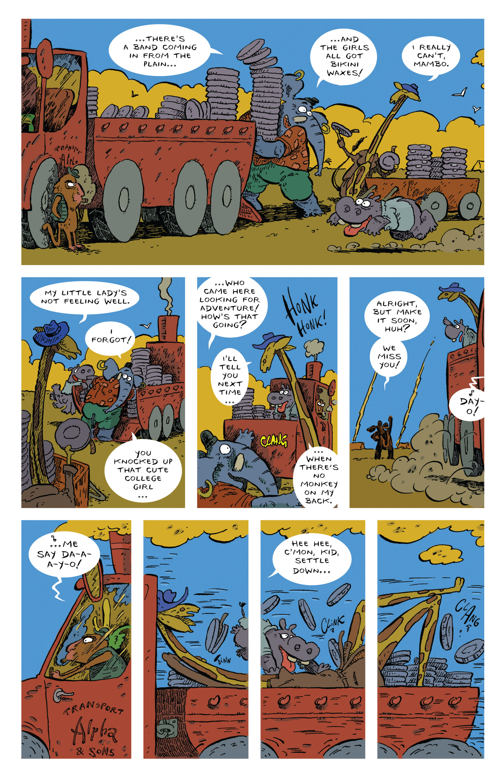 Read online Animal Noir comic -  Issue #3 - 17