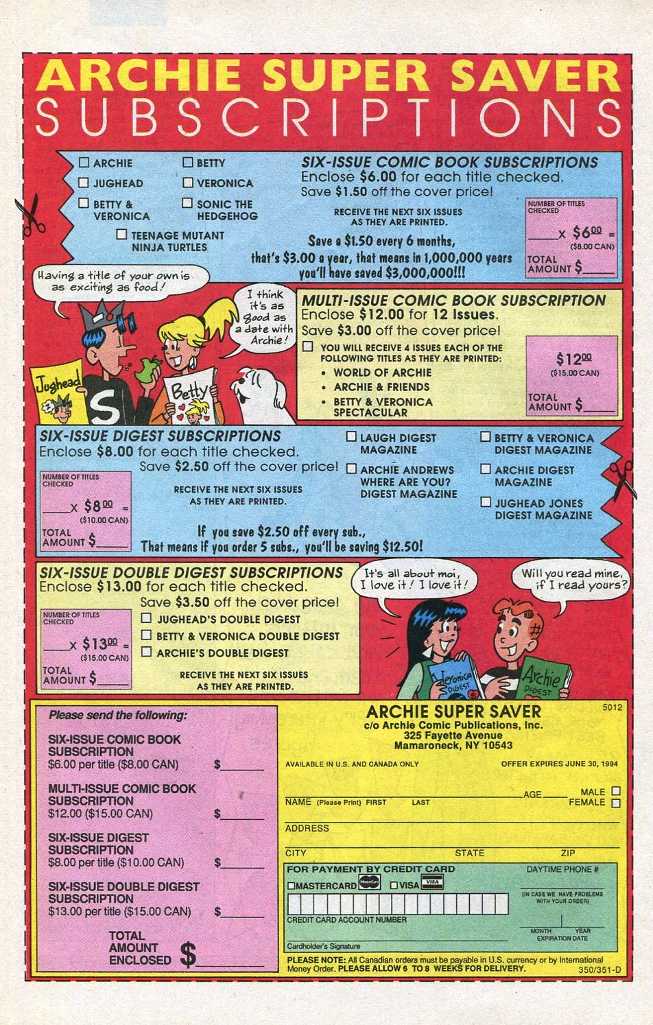Read online Betty and Veronica (1987) comic -  Issue #77 - 12