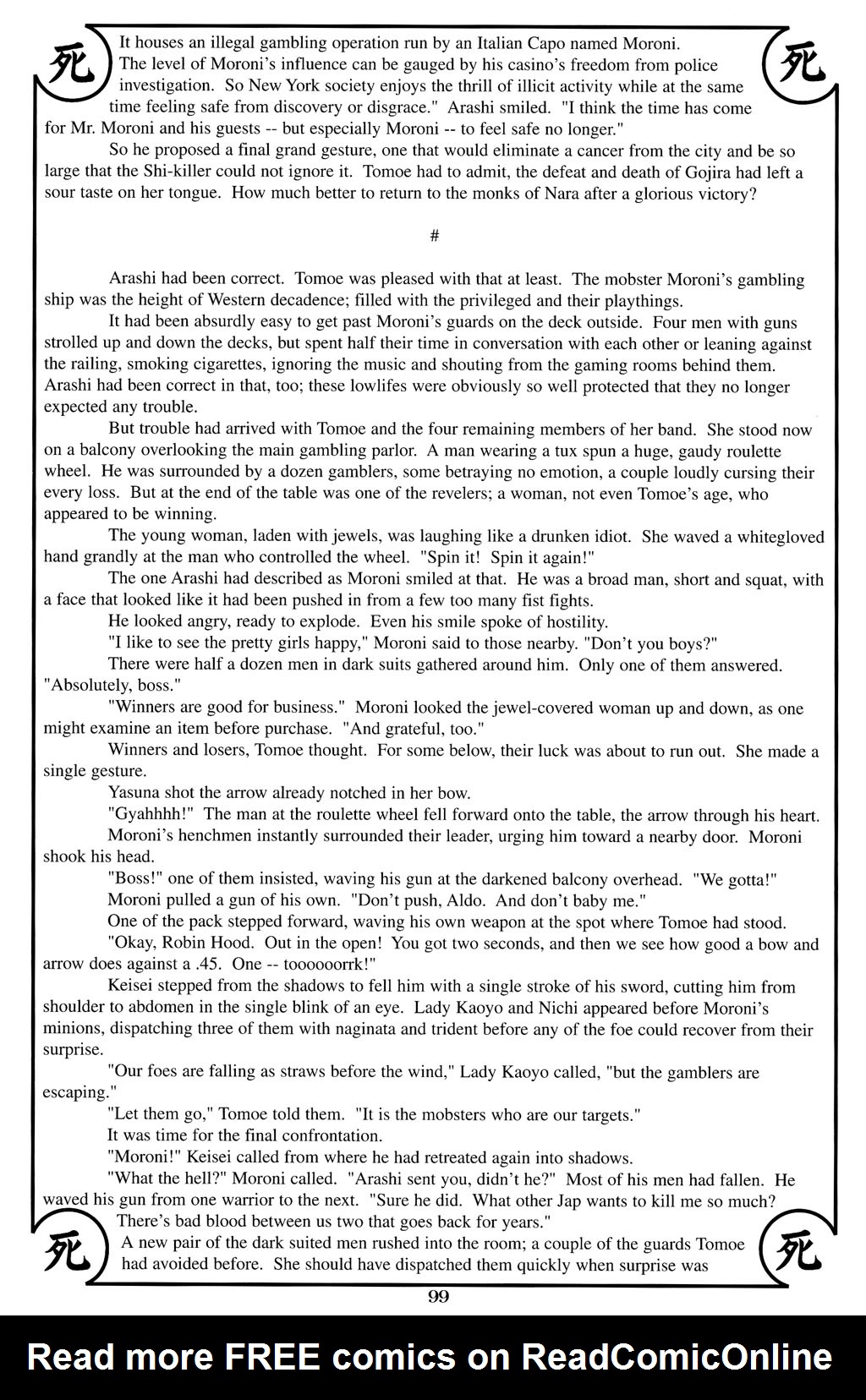 Read online Shi: The Illustrated Warrior comic -  Issue #4 - 22