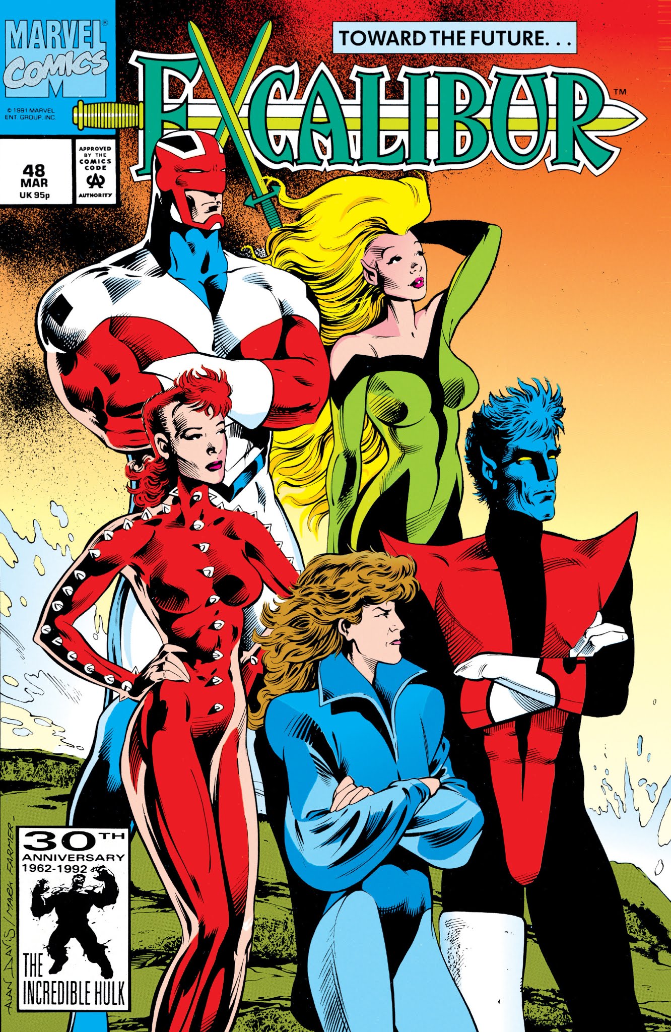 Read online Excalibur Visionaries: Alan Davis comic -  Issue # TPB 1 (Part 2) - 40