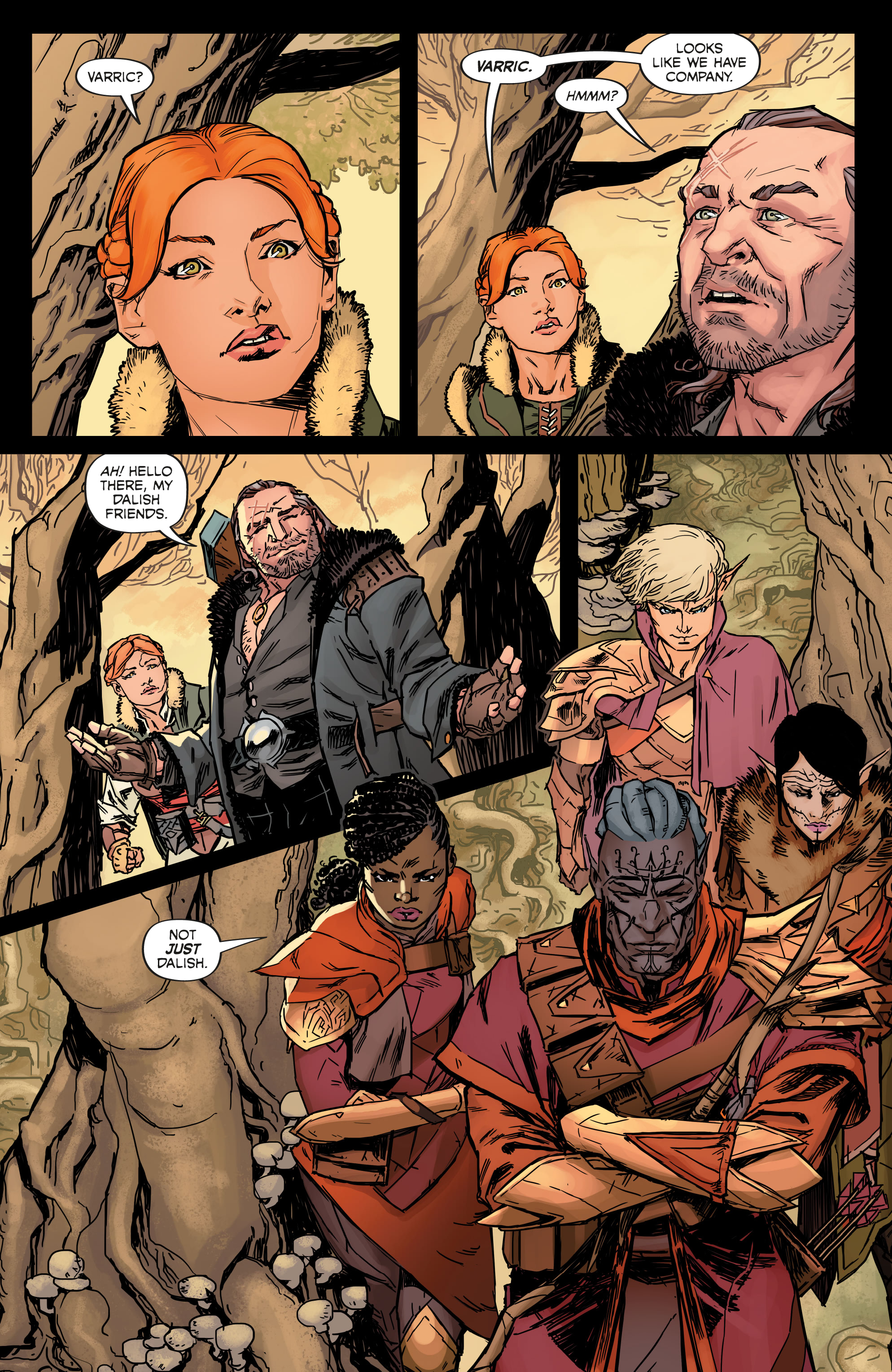 Read online Dragon Age: The Missing comic -  Issue #3 - 5